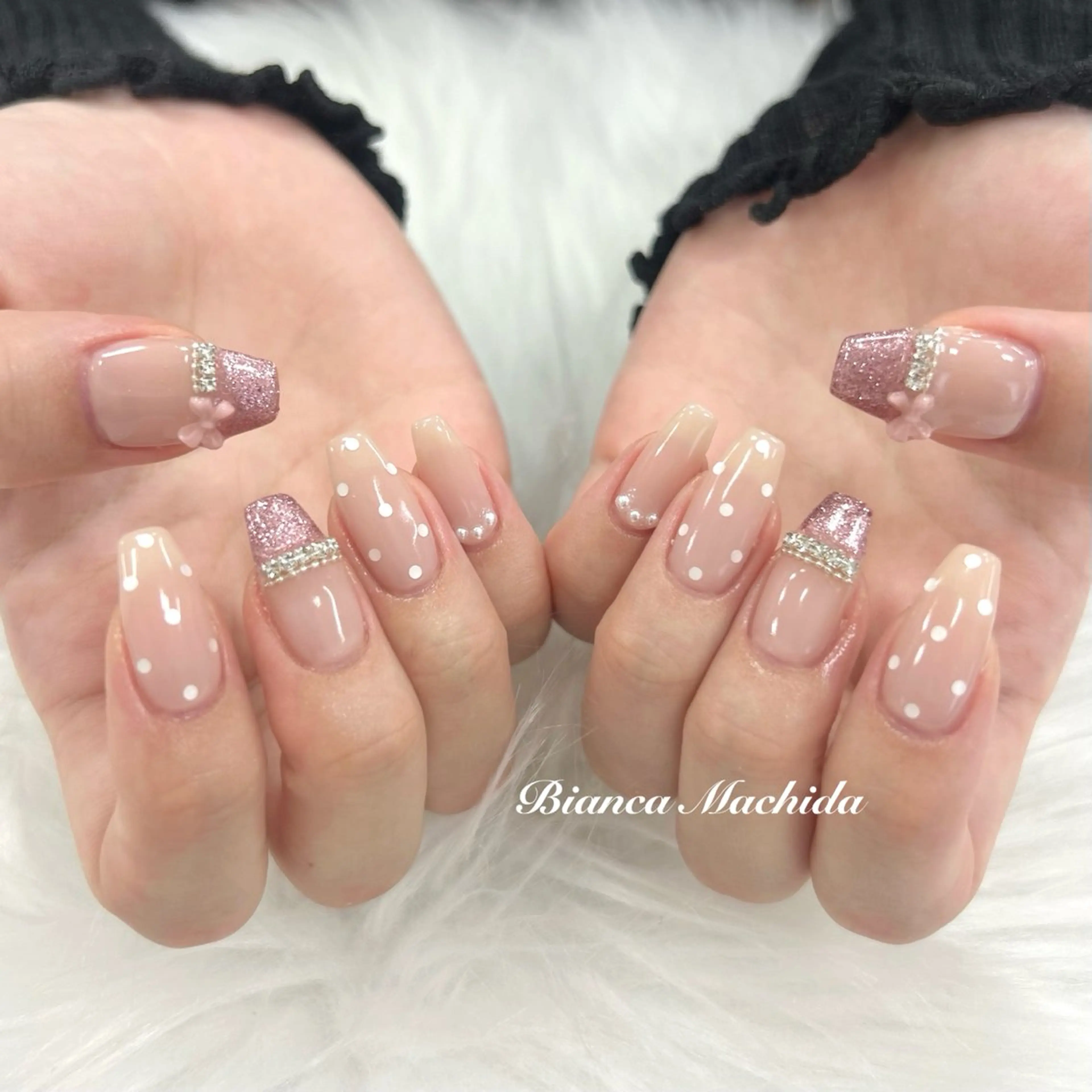 ネイル ハンドネイル ハンドケア Bianca 🪽 Nakajimaのネイルデザイン
