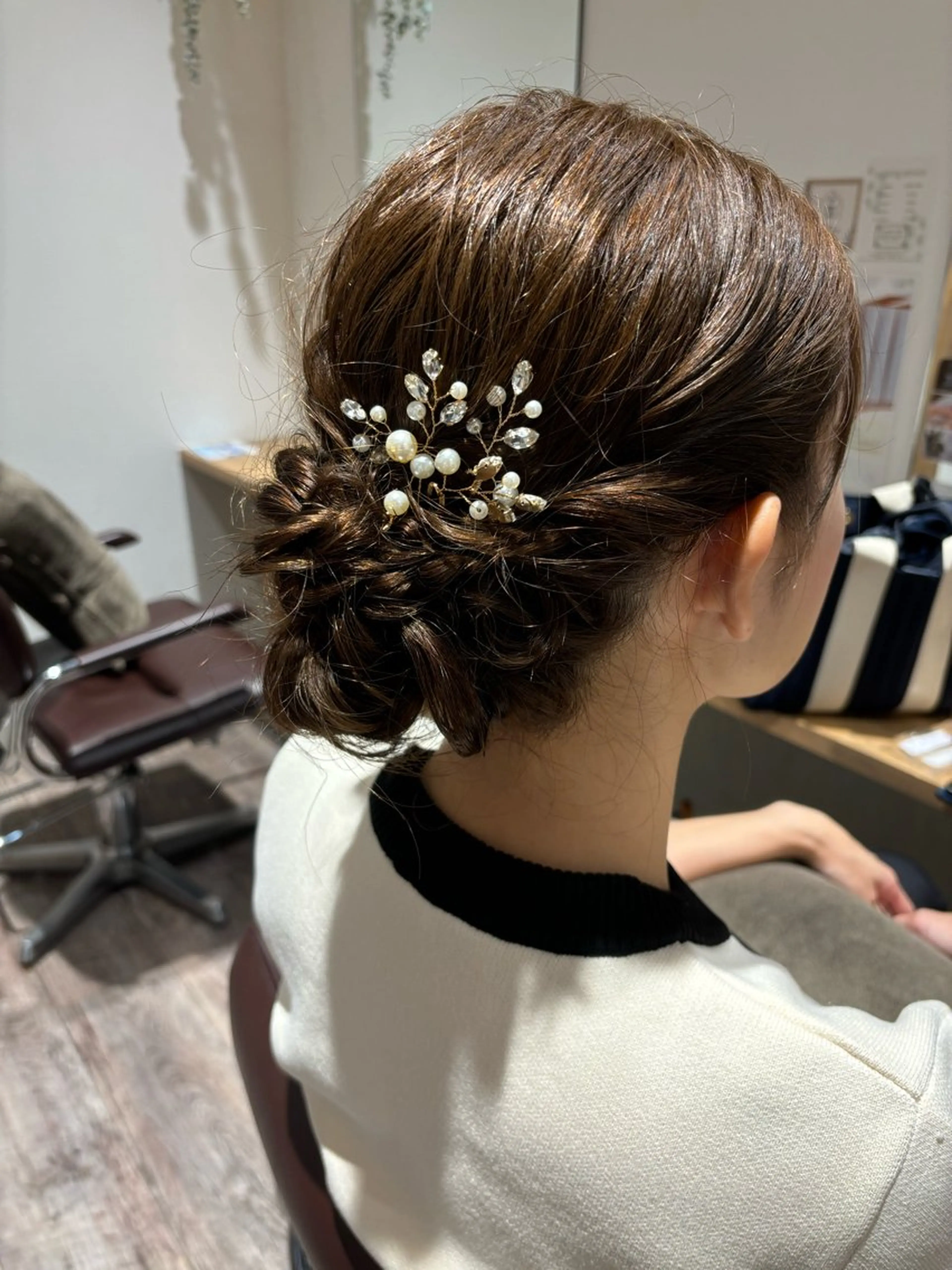 ヘアアレンジ あらい まさえのヘアスタイル
