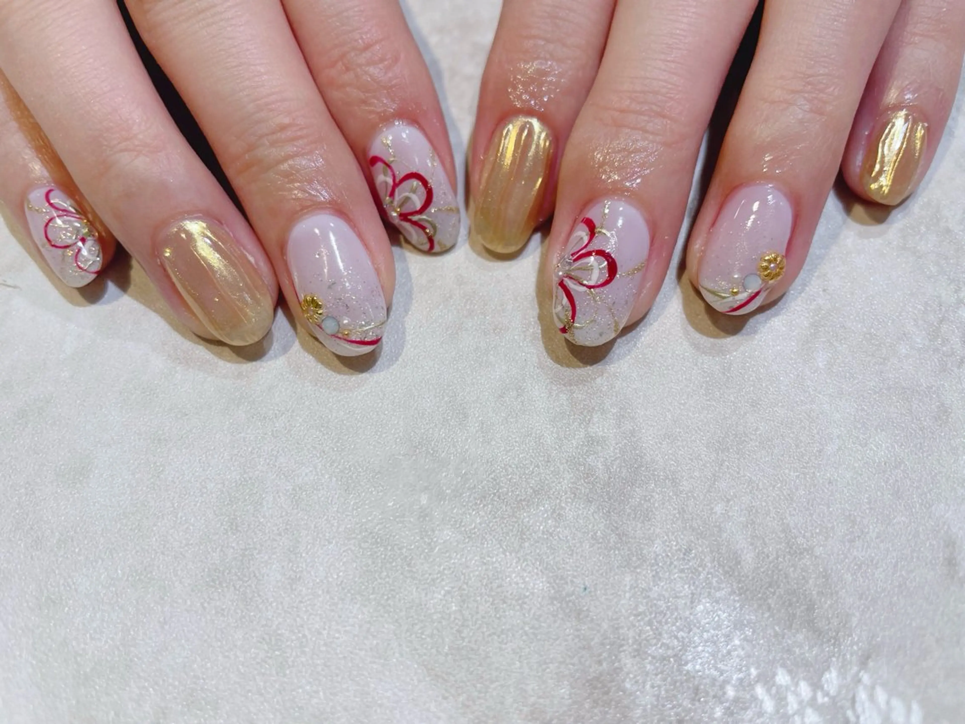 ネイル 舞田 苑香のネイルデザイン