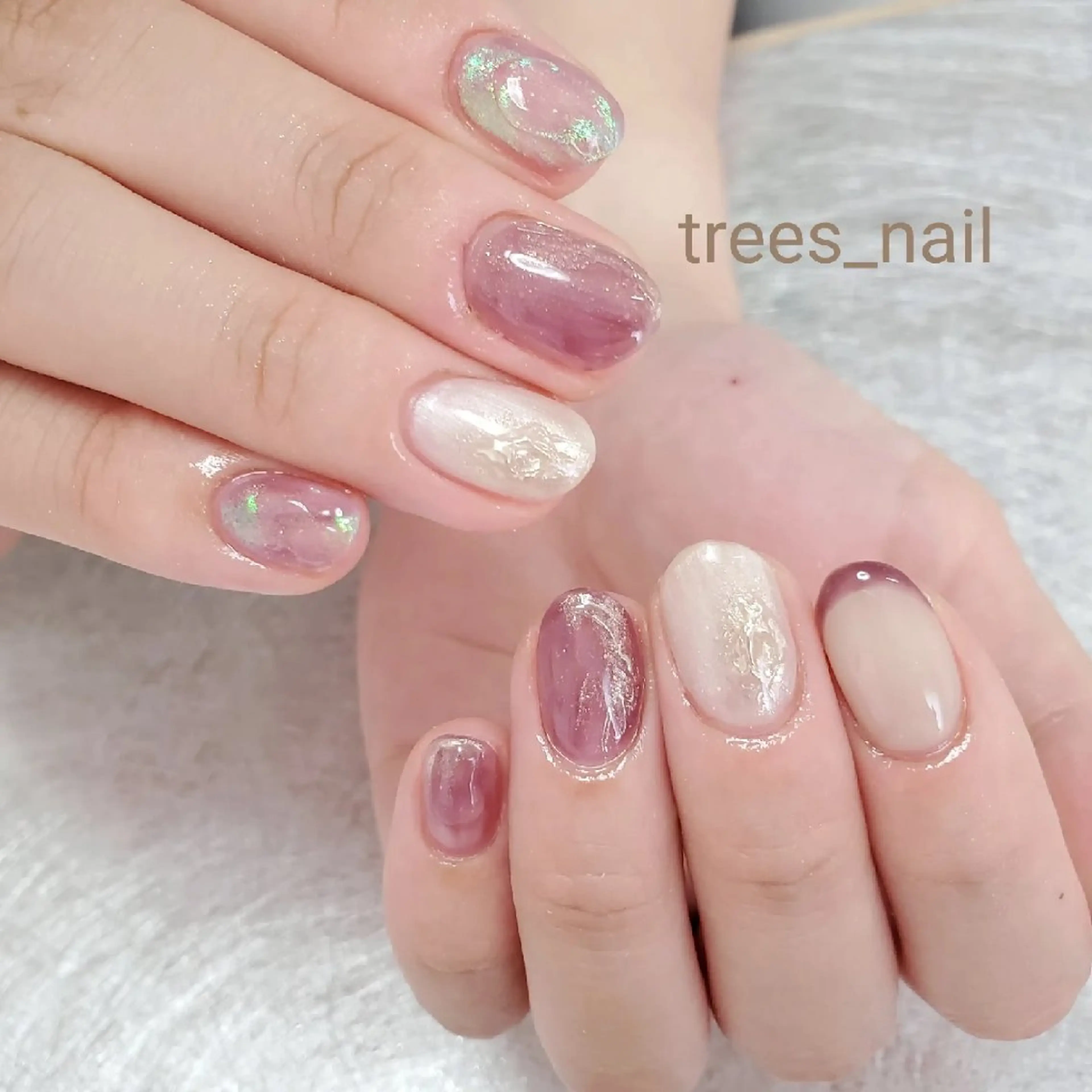 ネイル trees_ nailのネイルデザイン