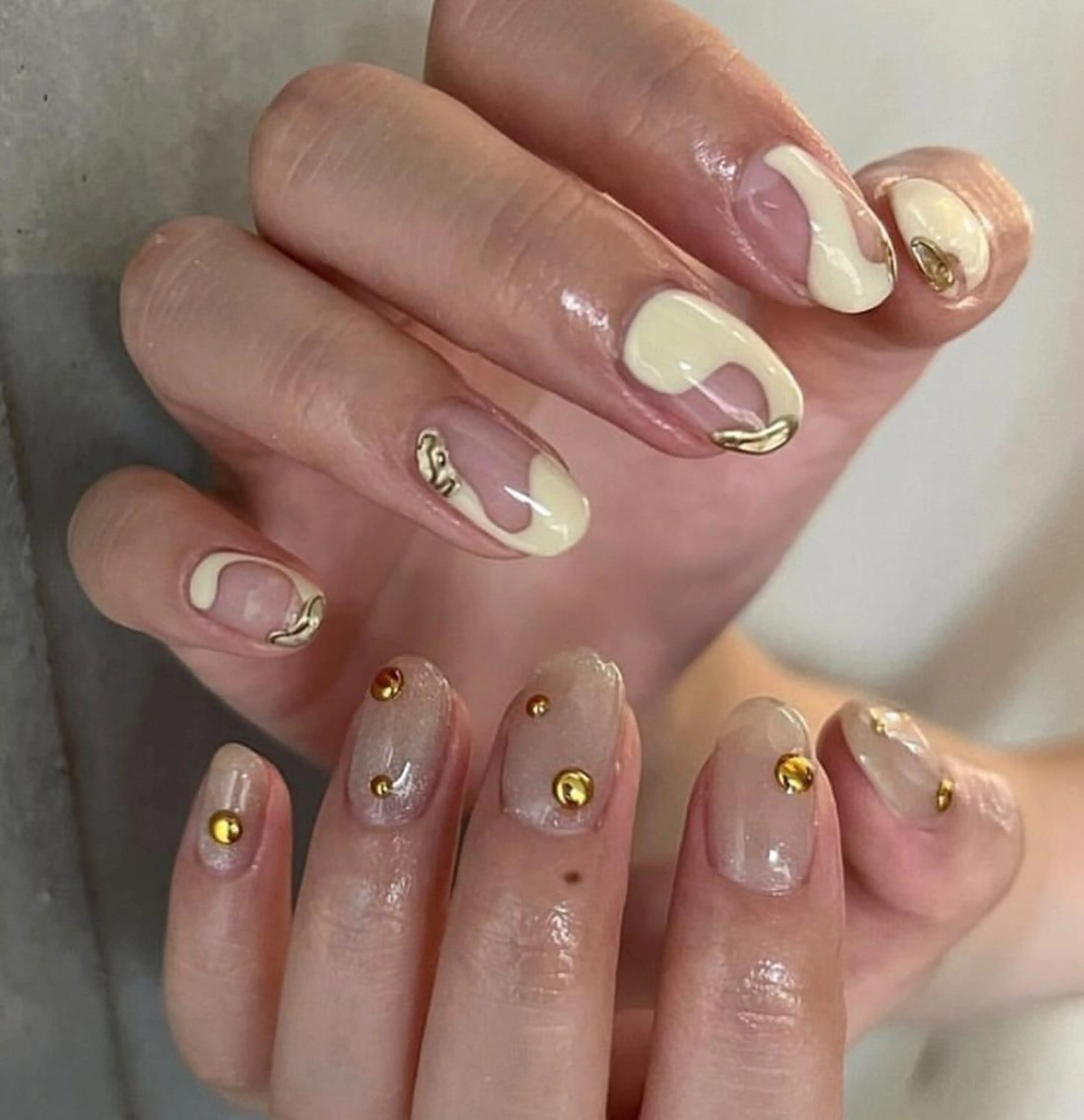 ネイル ハンドネイル フットネイル Adite nailのネイルデザイン