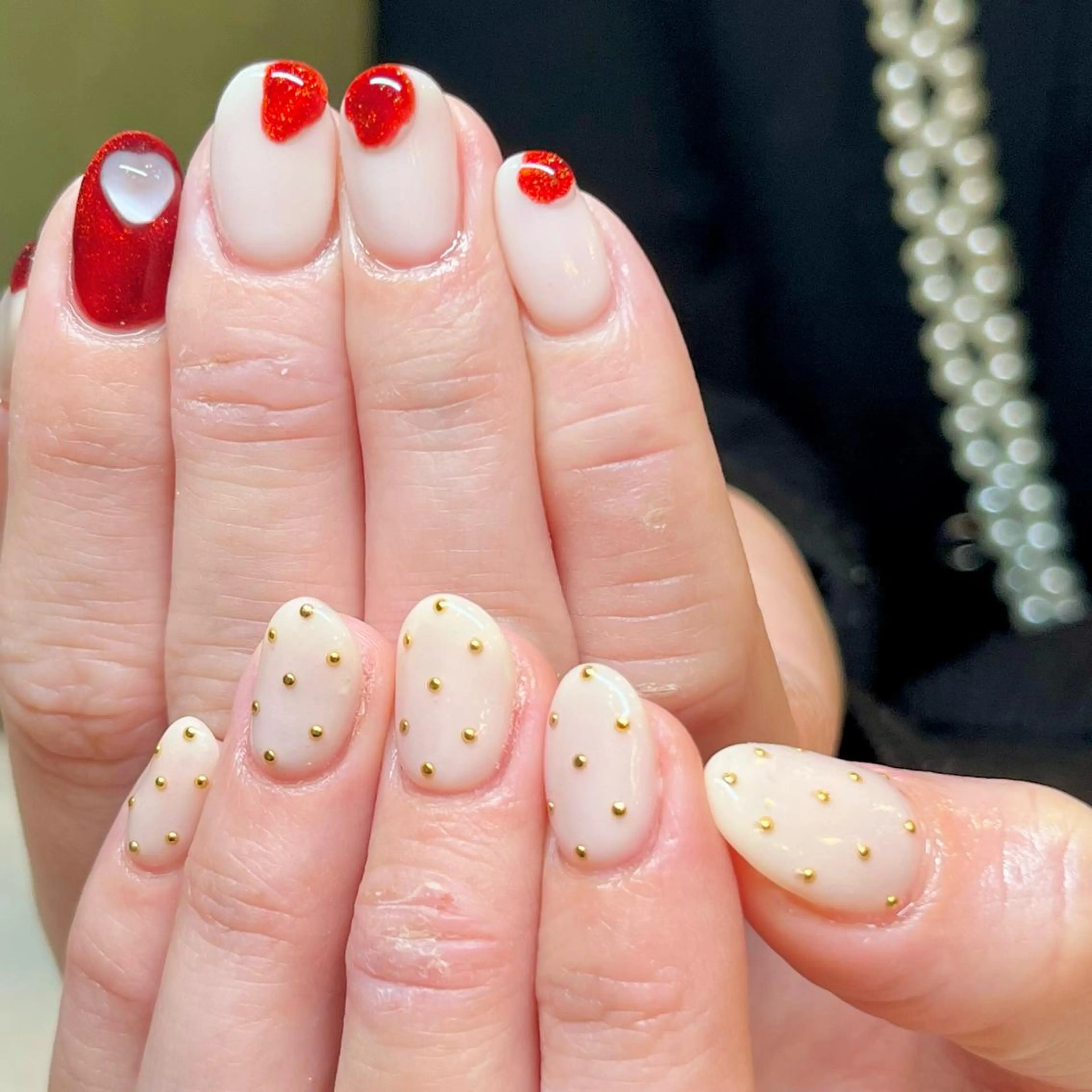 ショート カラー ネイル アートネイル オフィスネイル ワンカラーネイル ショートネイル ネイルサロン　リリーブランシュ所属・森 瑞紀のネイルデザイン