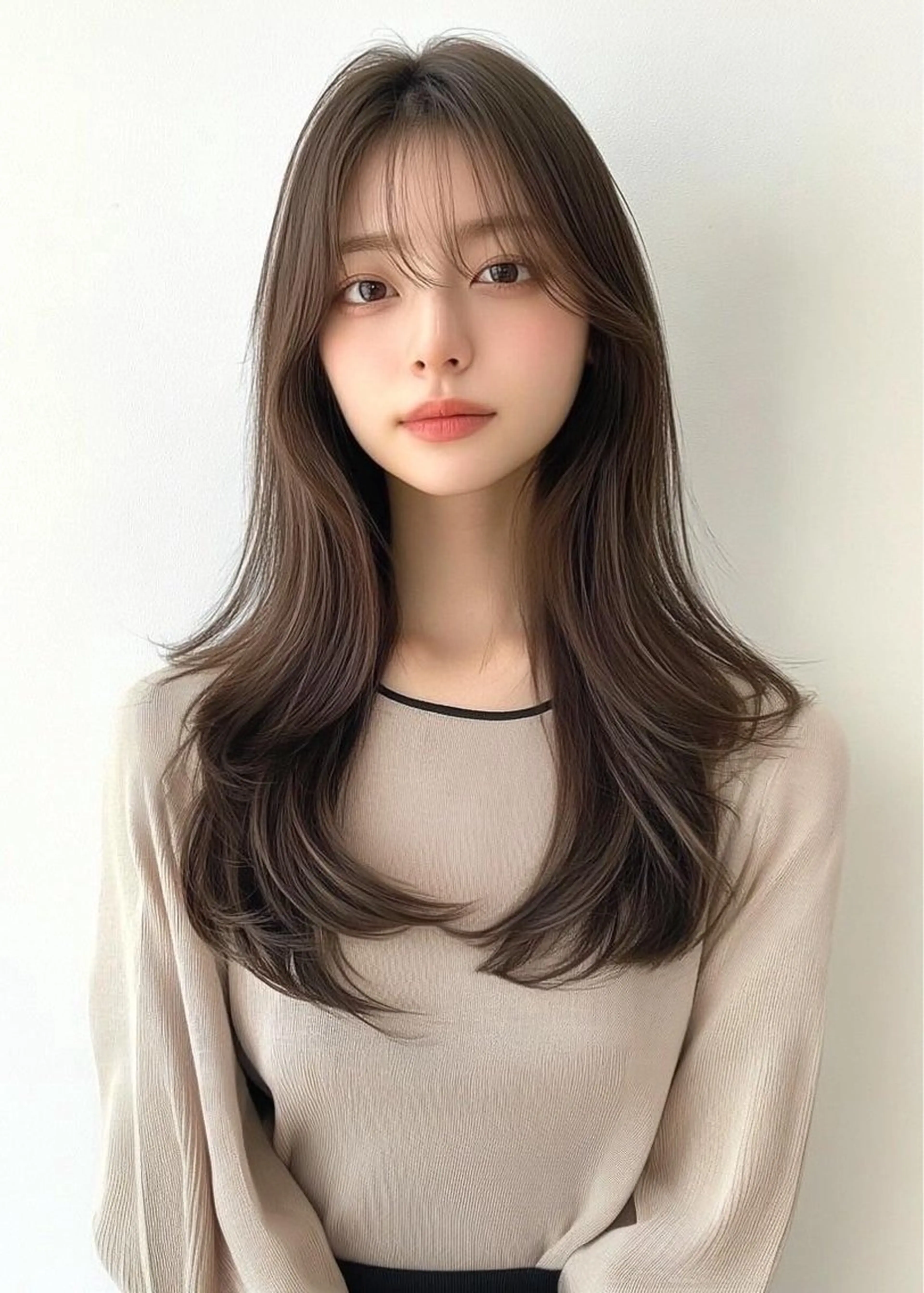 ロング 韓国レイヤー 🎀Ayanoのヘアスタイル