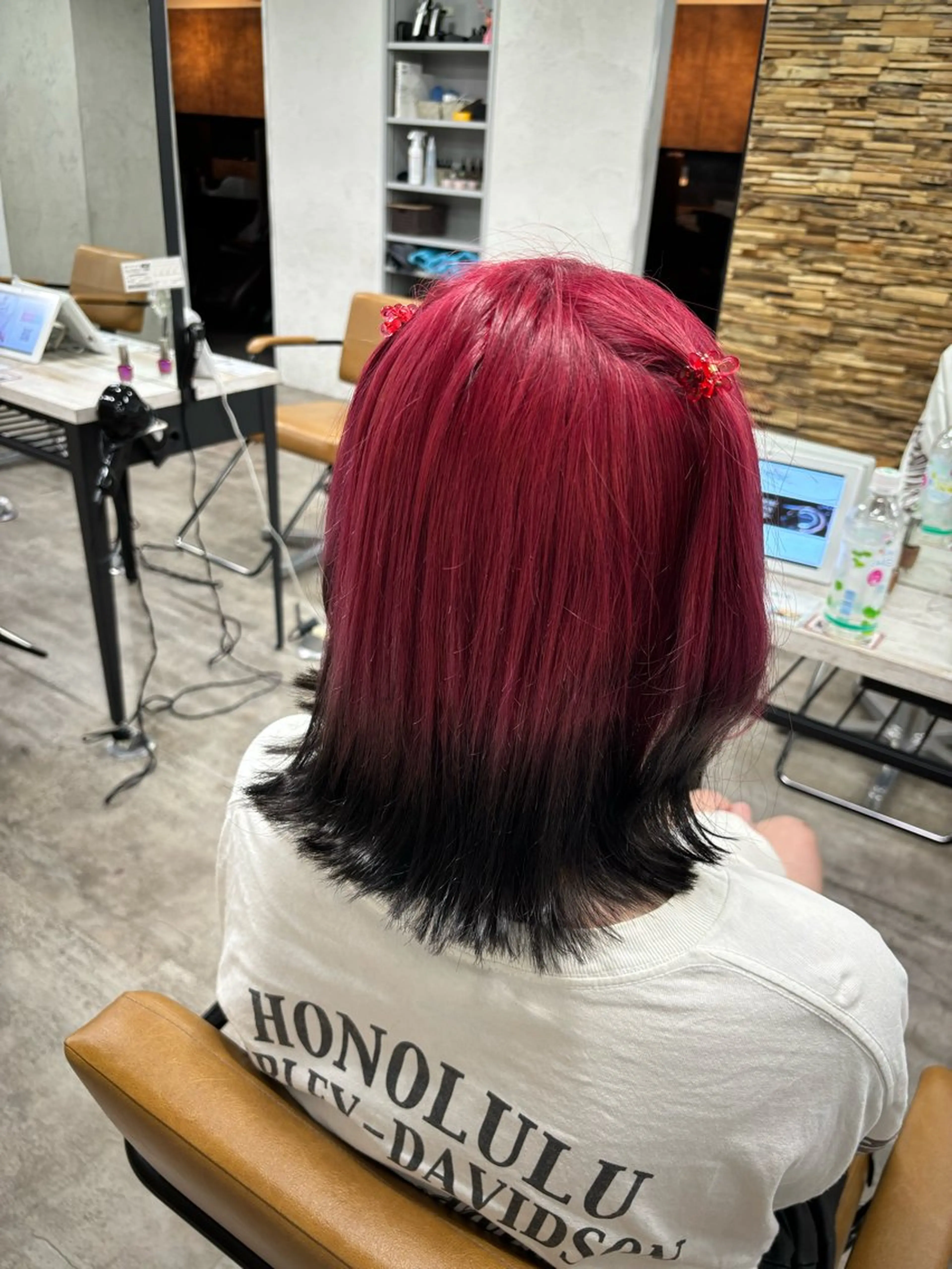 ミディアム カラー 🦋エクステインナー カラーYūka🦋のヘアスタイル