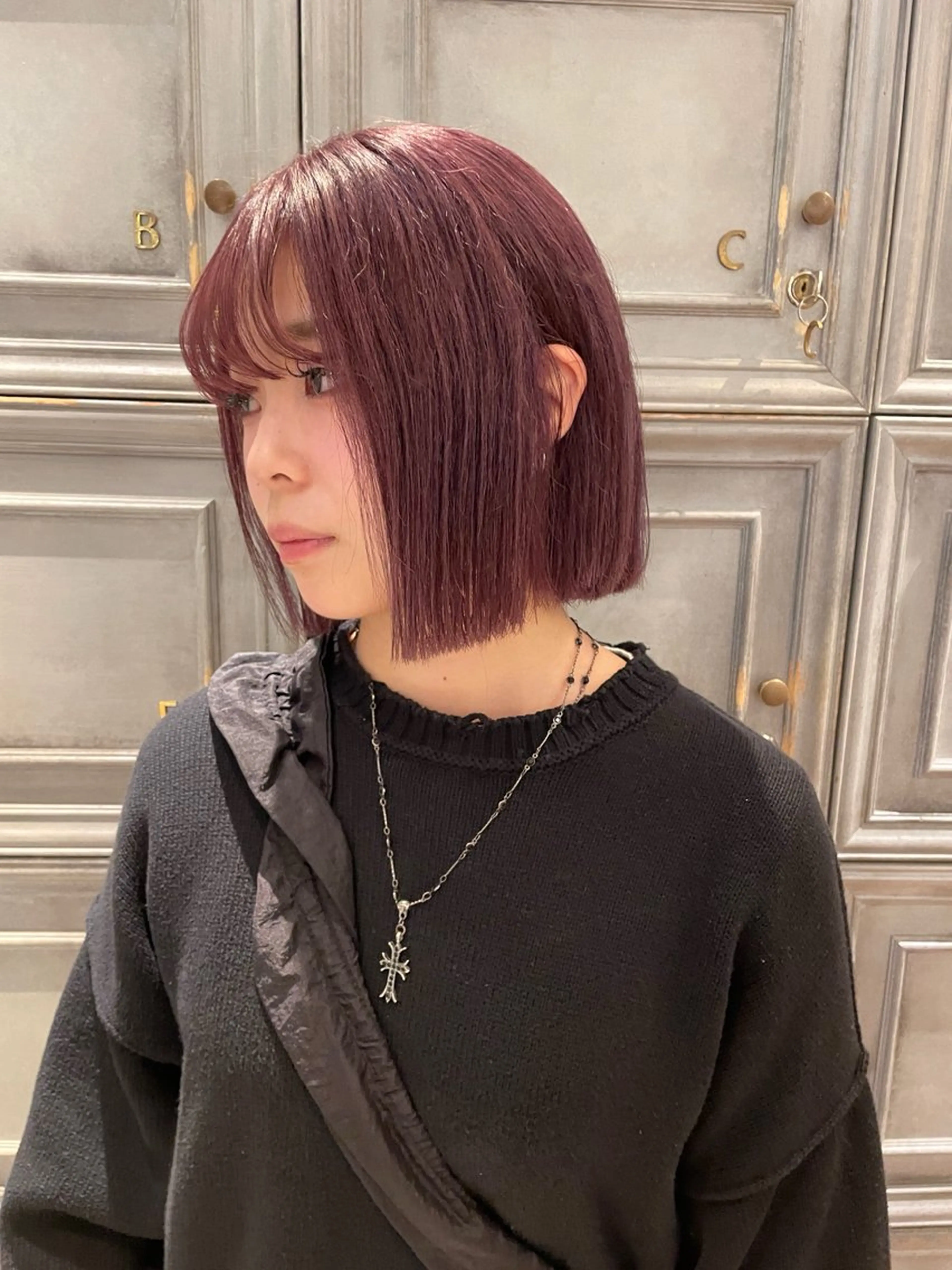 ショート カラー カット ヘアカラー vetica所属・フジヤ サイタのヘアスタイル