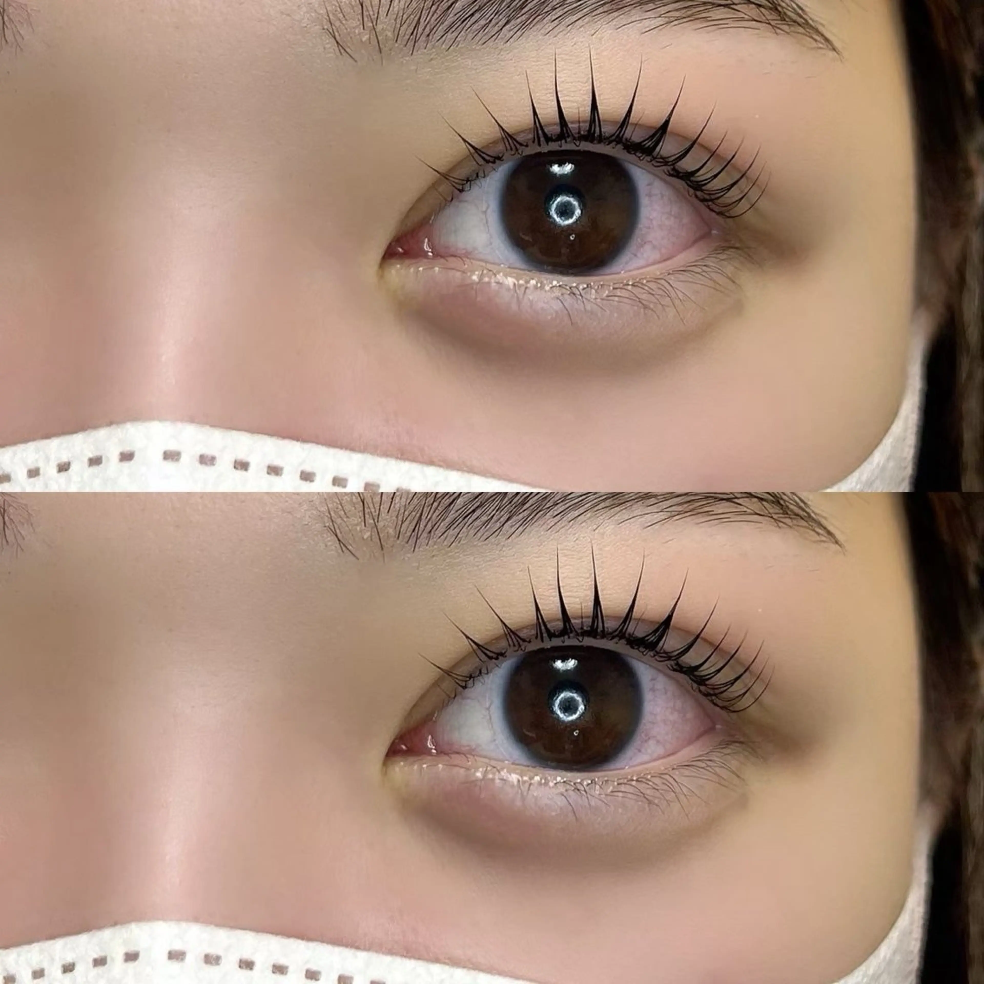 マツエク・マツパ パリジェンヌラッシュリフト マツパ EYE LASH SALON Ate　国分寺店所属・島田 弥侑のマツエク・マツパデザイン