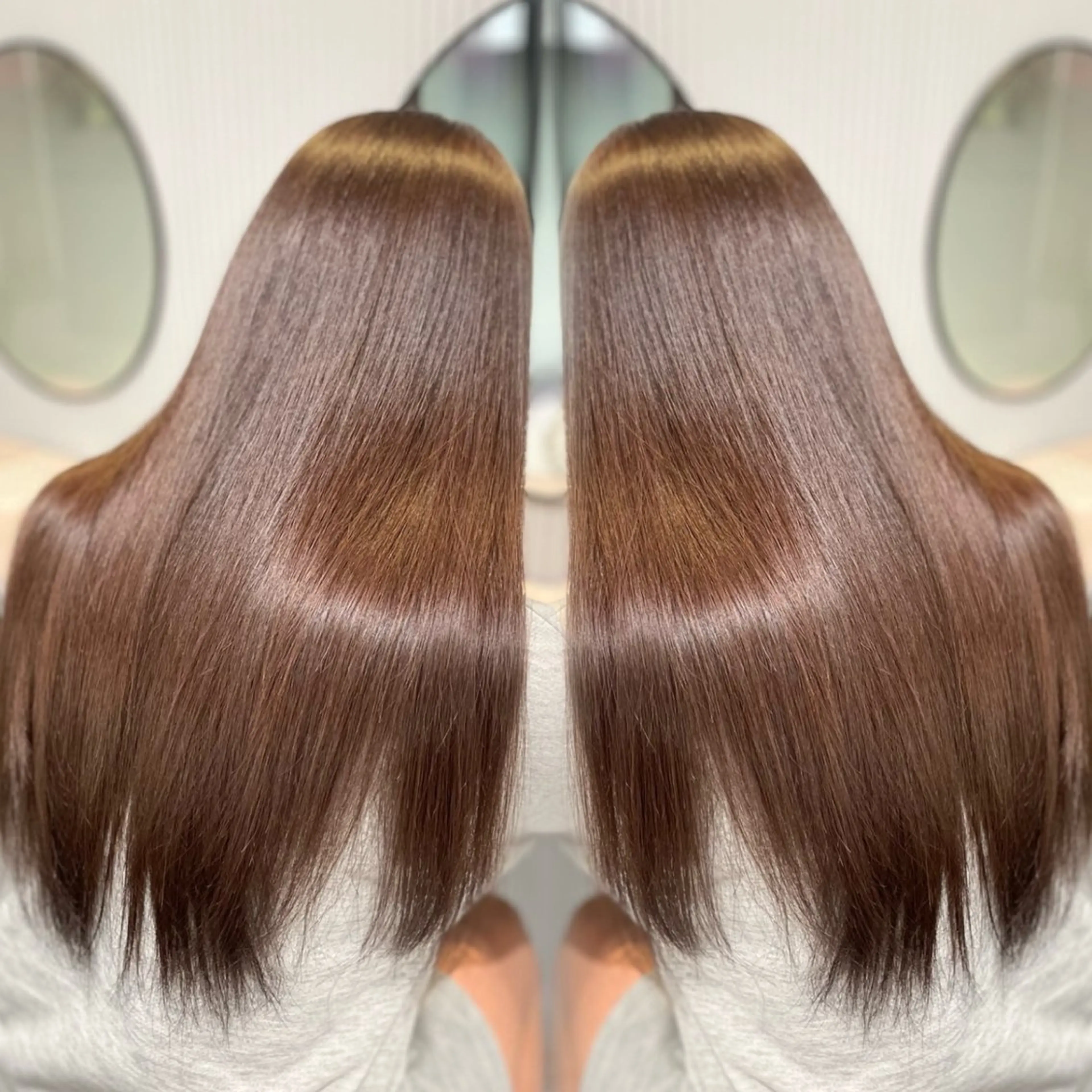 ロング 縮毛矯正 トリートメント RAF TOKYO 2nd 今泉店所属・RAF KAEDEのヘアスタイル