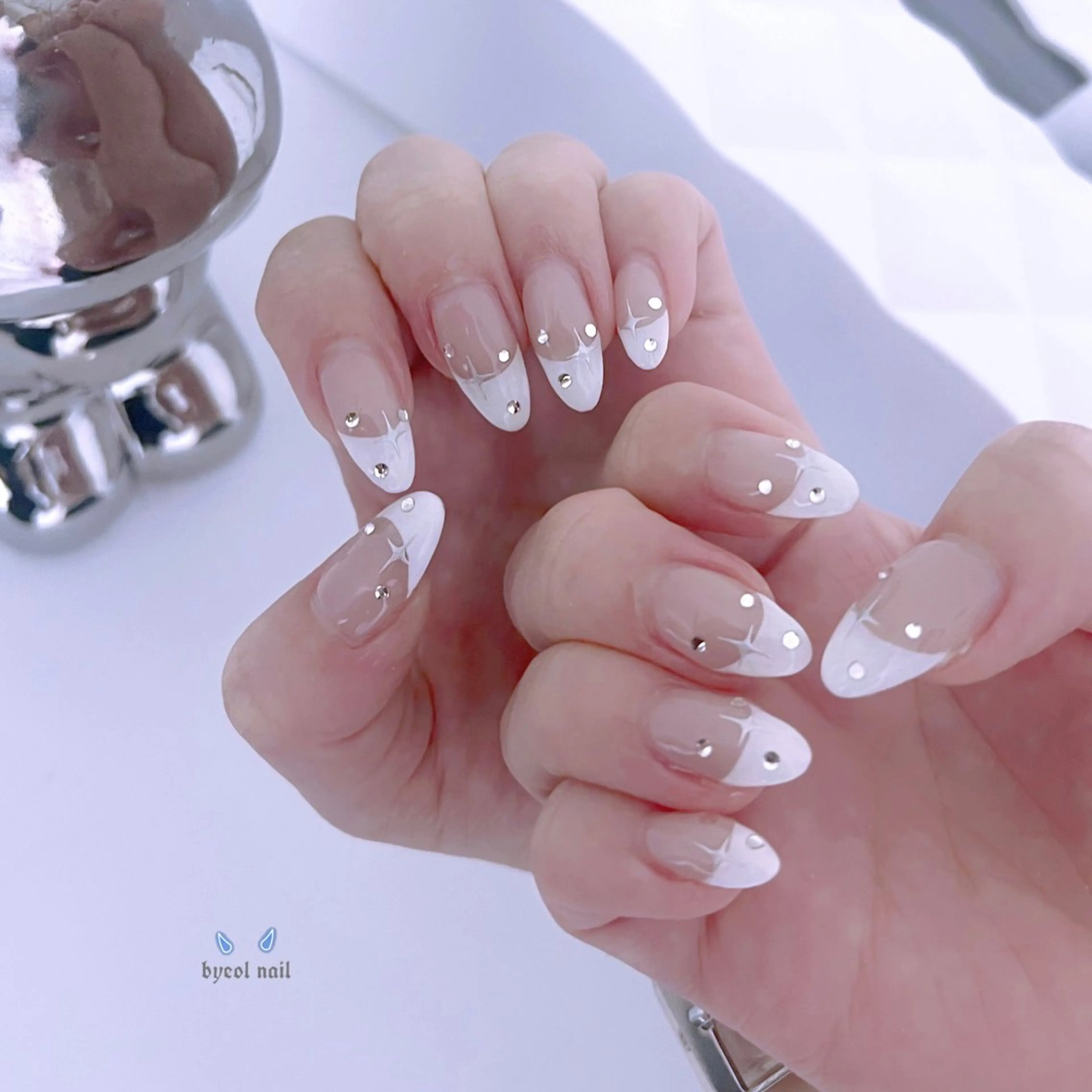ネイル ハンドネイル byeol  nail (ビョルネイル)所属・🌧byeol nail🤍のネイルデザイン