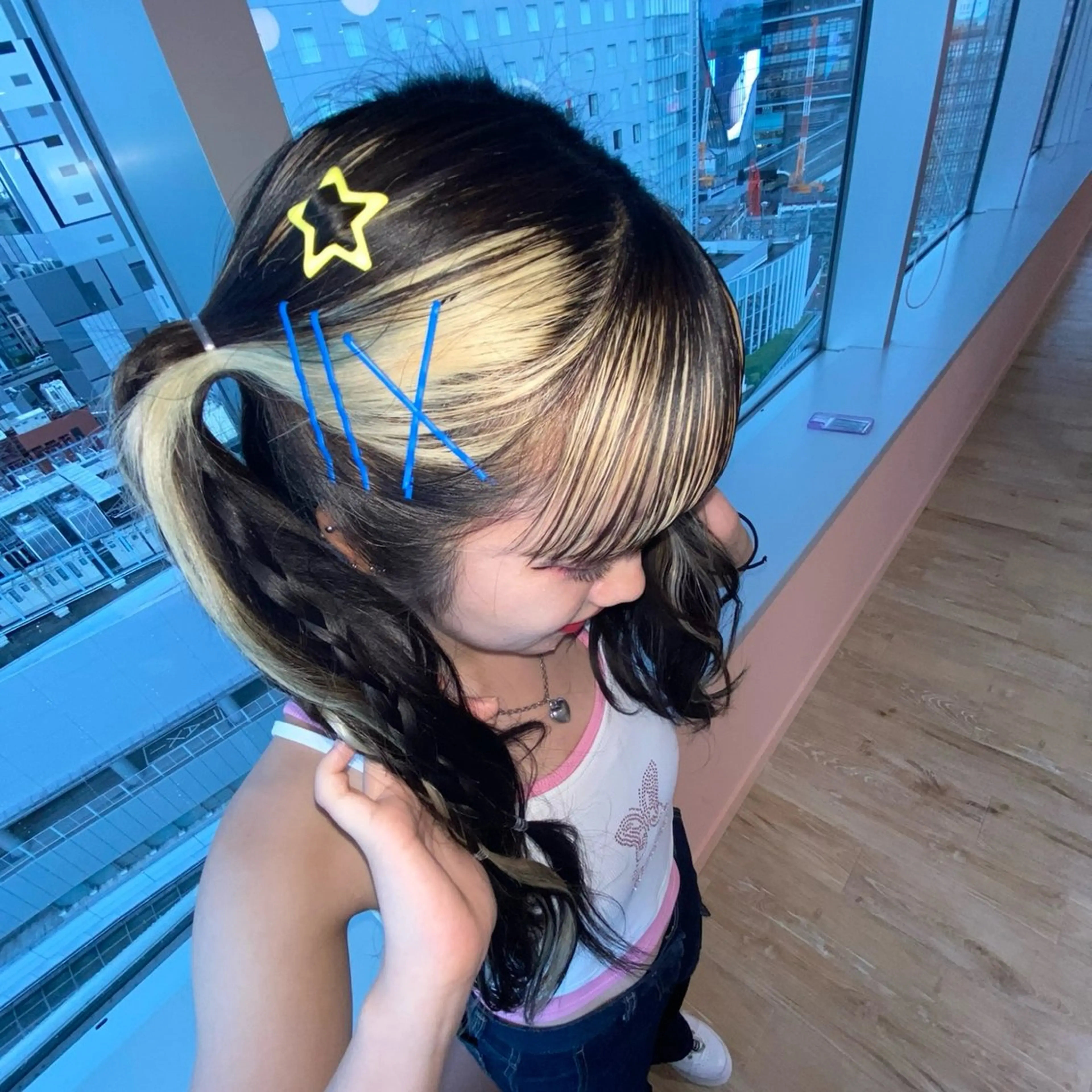 ミディアム ヘアアレンジ mei 撮影モデル募集中！のヘアスタイル