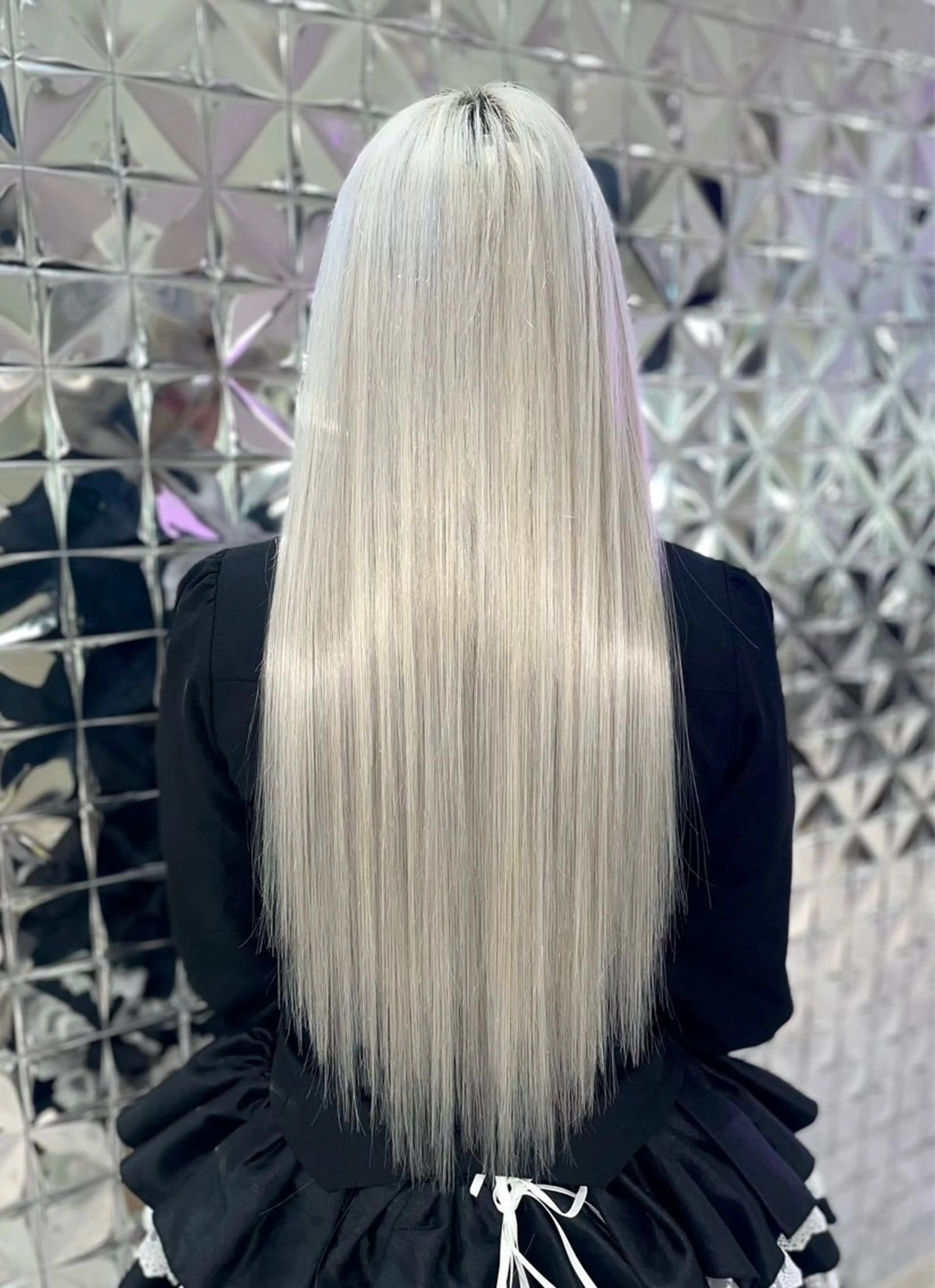 ロング カラー ハイトーンカラー Lovestasy 京都河原町店のヘアスタイル