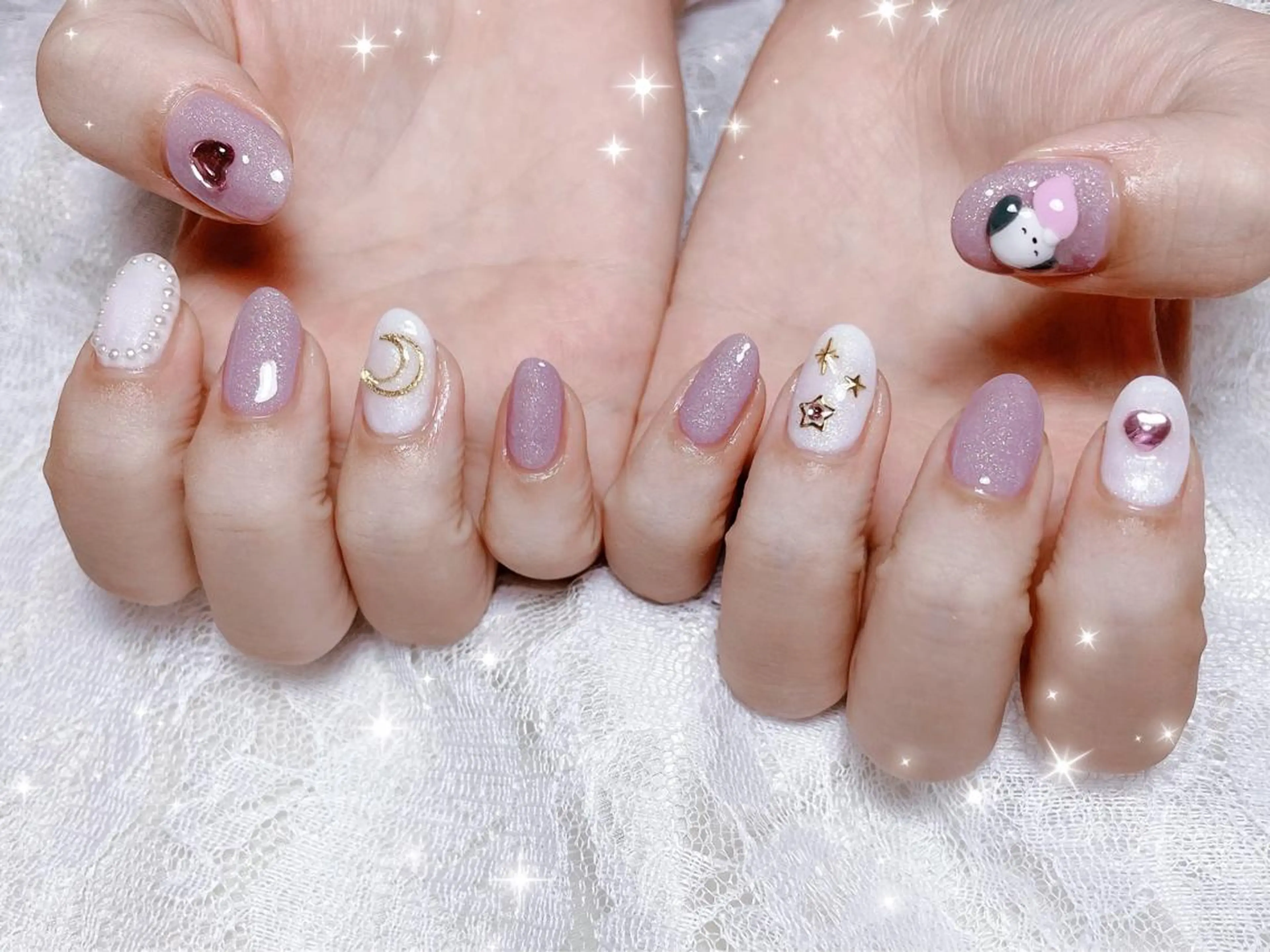 ネイル ハンドネイル FLARE NAIL フレアネイルのネイルデザイン