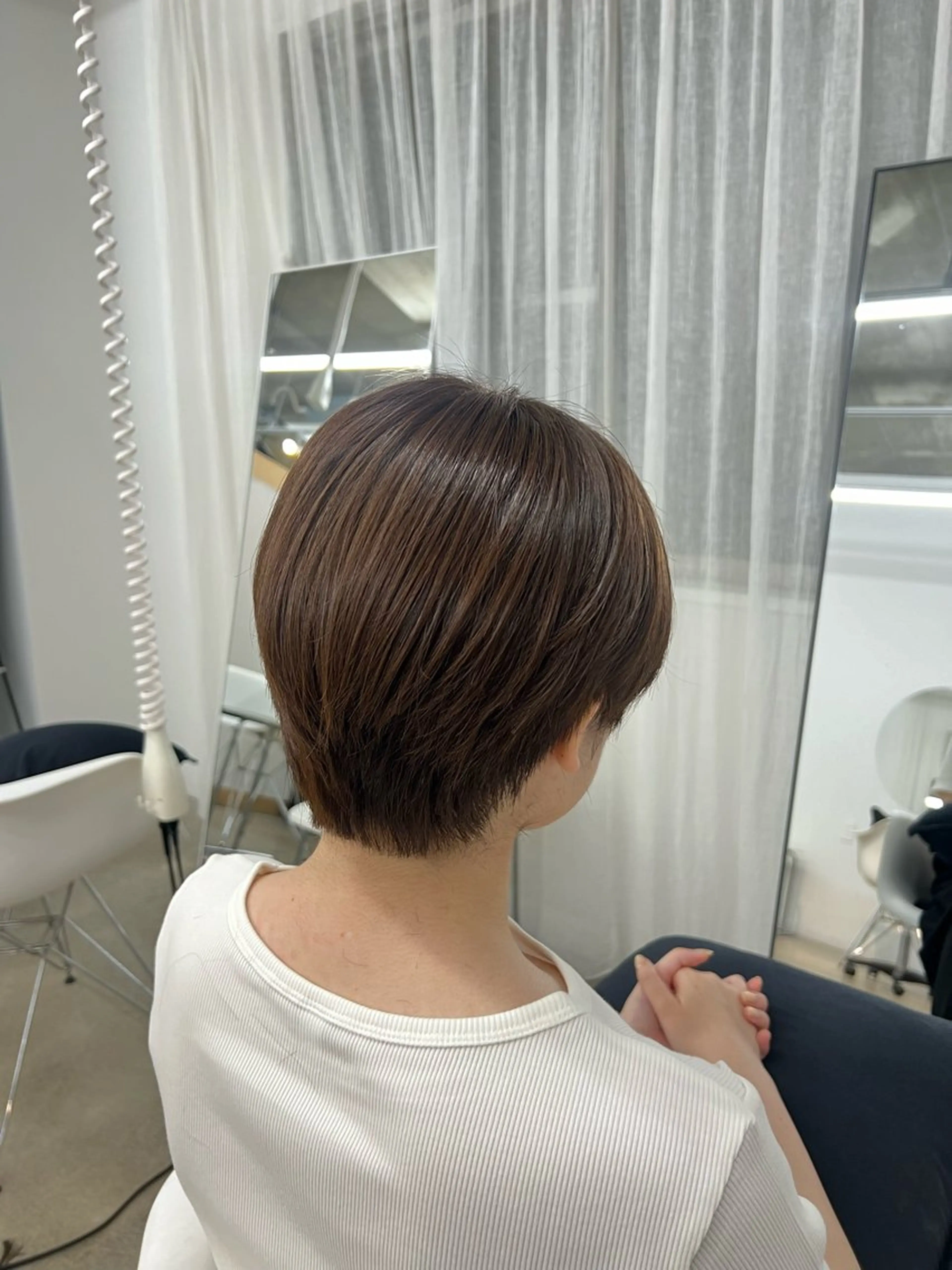ショート カット トリートメント build所属・秋山 花音のヘアスタイル
