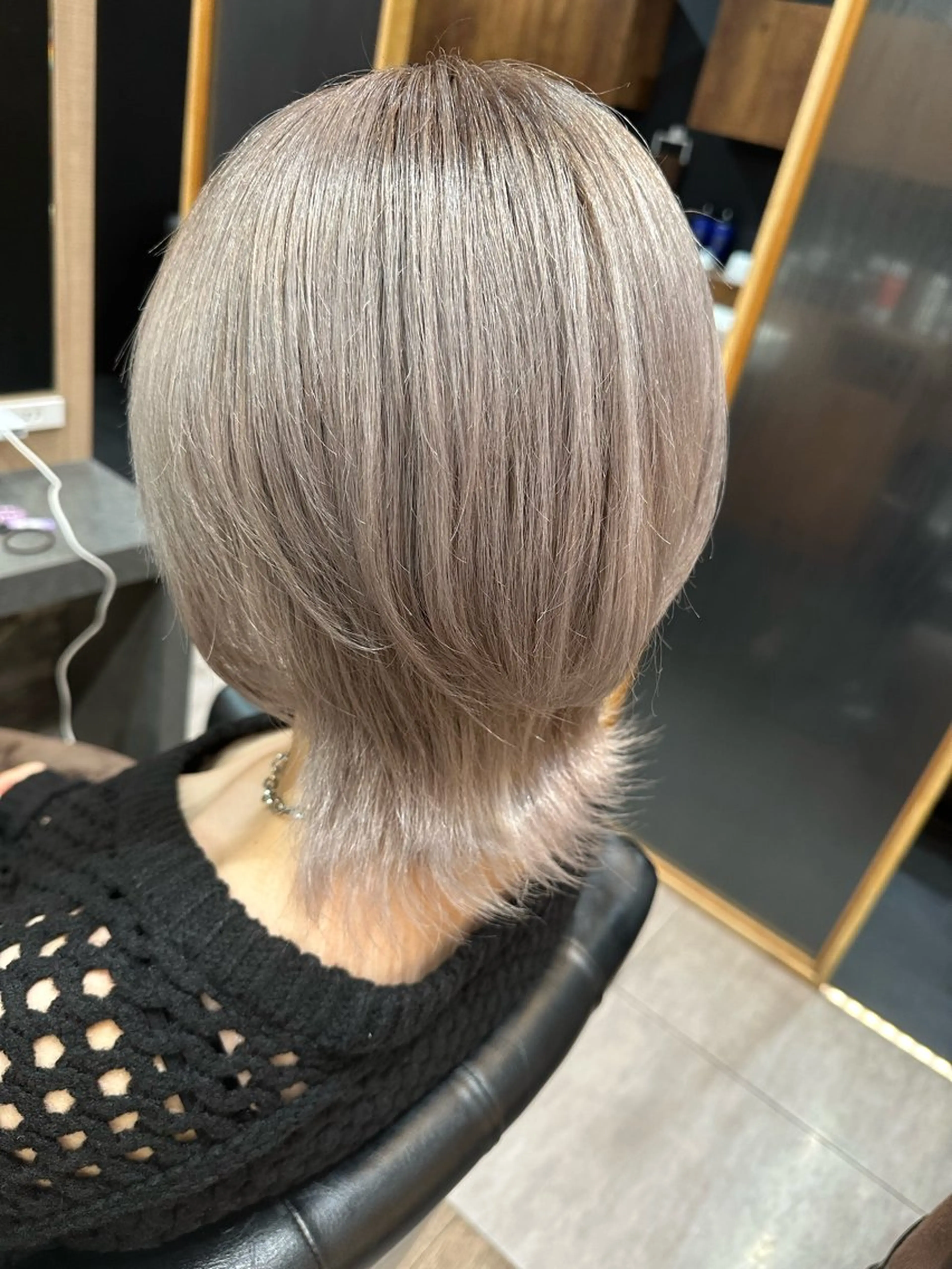 ショート ヘアカラー 横浜lapis amaneのヘアスタイル
