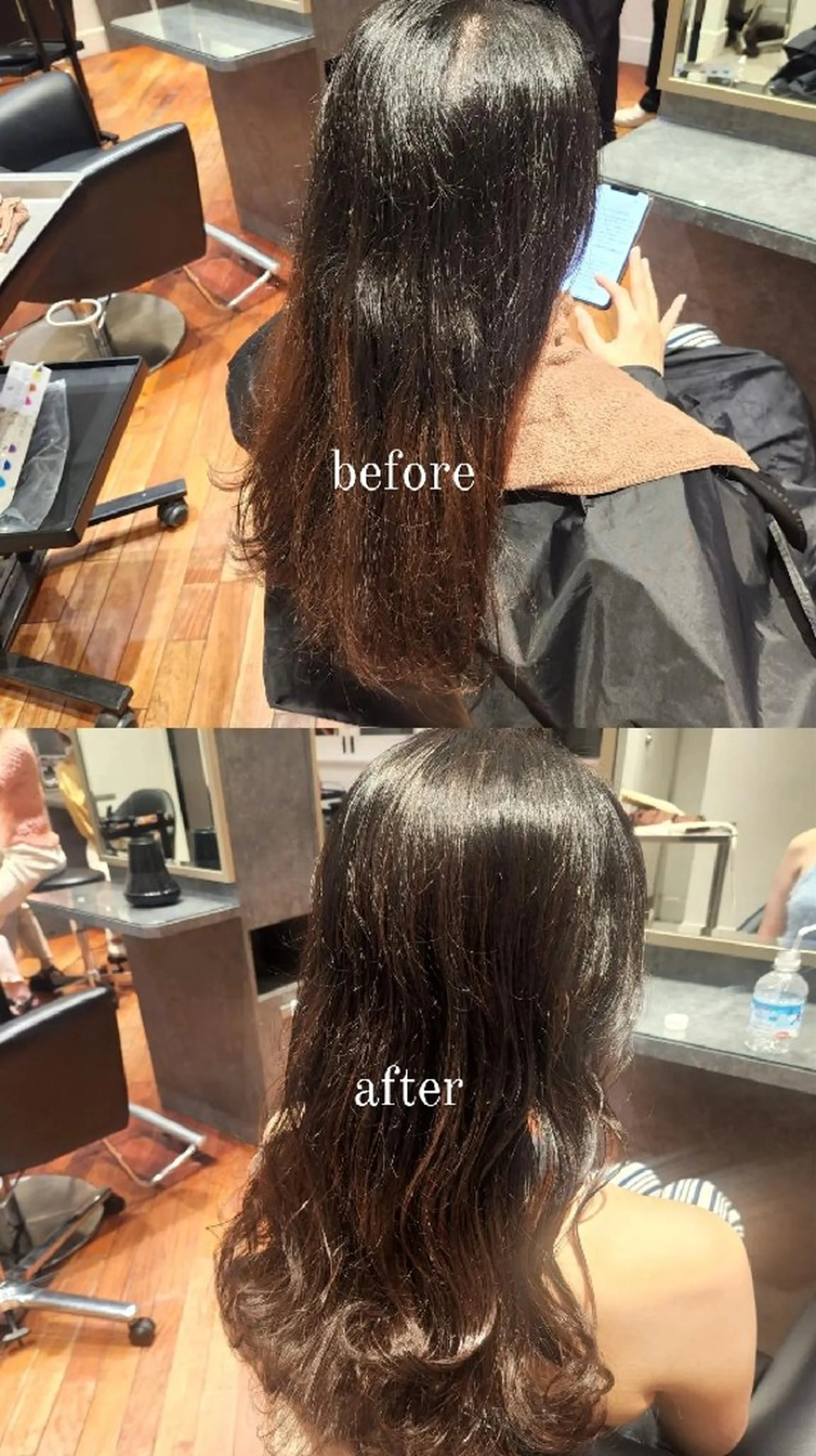 ロング カラー ハイライトカラー ハイライト ショートパーマ🌀 小田　なつめのヘアスタイル