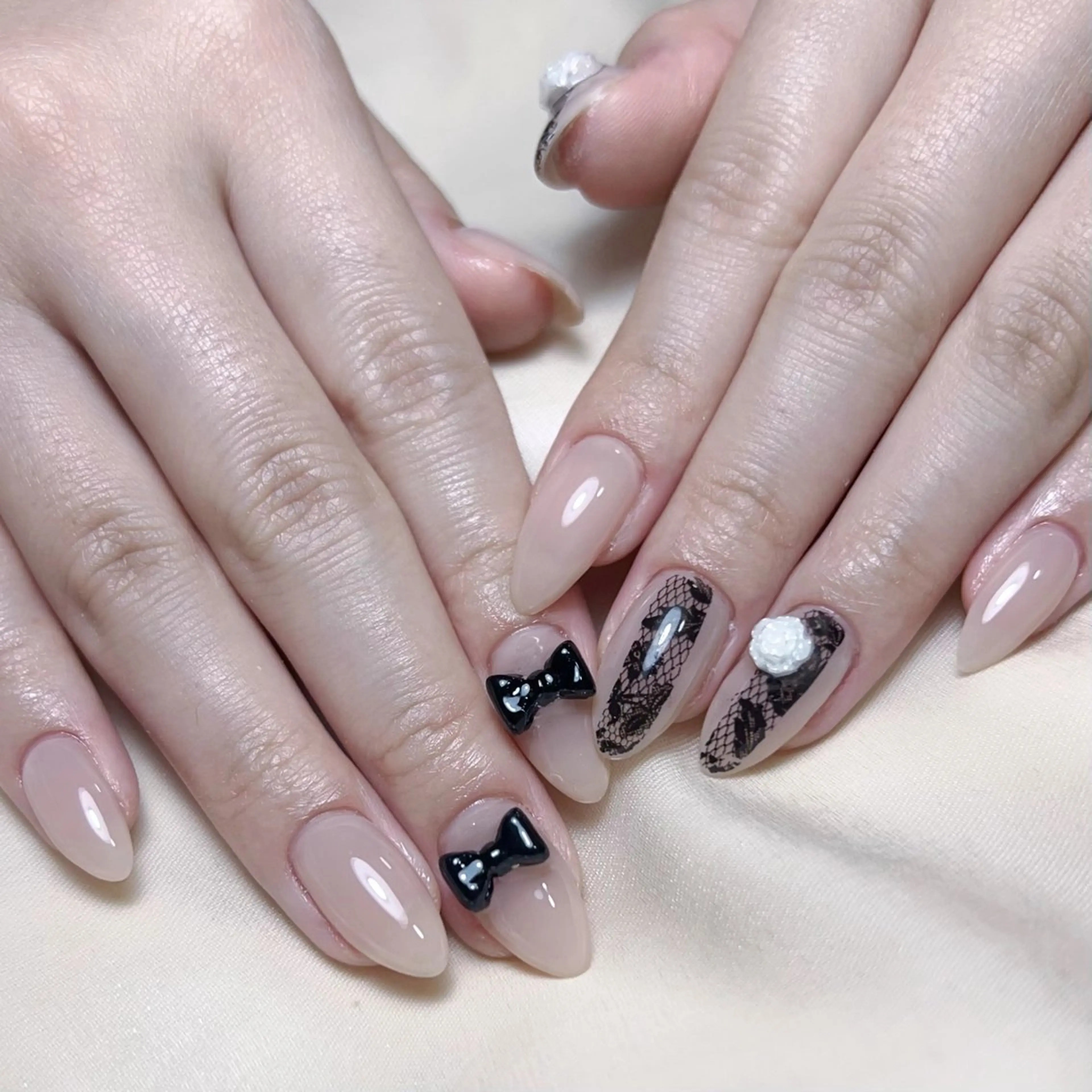 メンズ ネイル メンズ韓国風 アートネイル オーロラネイル ガーリー キラキラネイル ハンドネイル Nail salon 木にいるのネイルデザイン