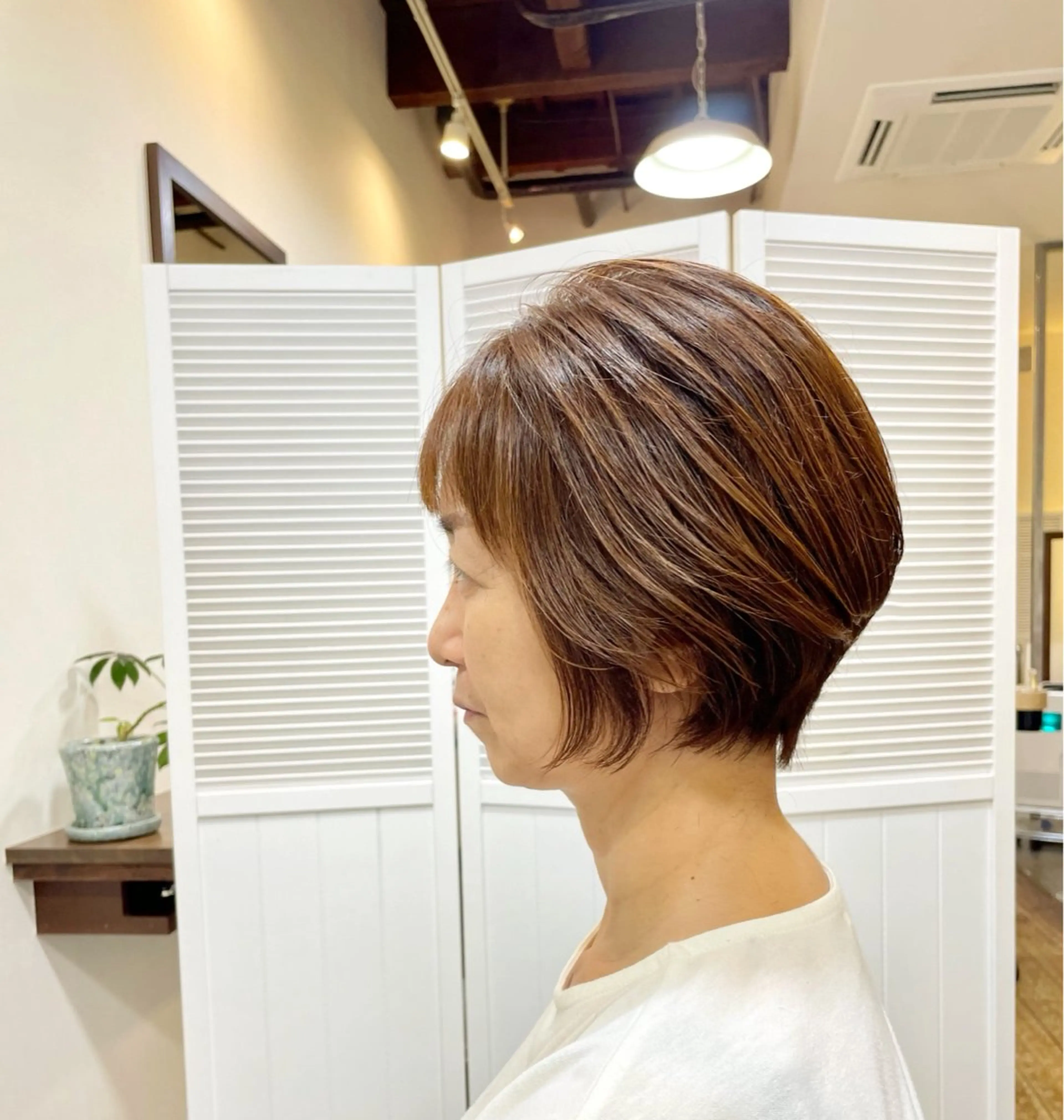 ショート ショートボブ ボブ ショートヘア ヘアサロンチロル所属・中川 淳一朗のヘアスタイル