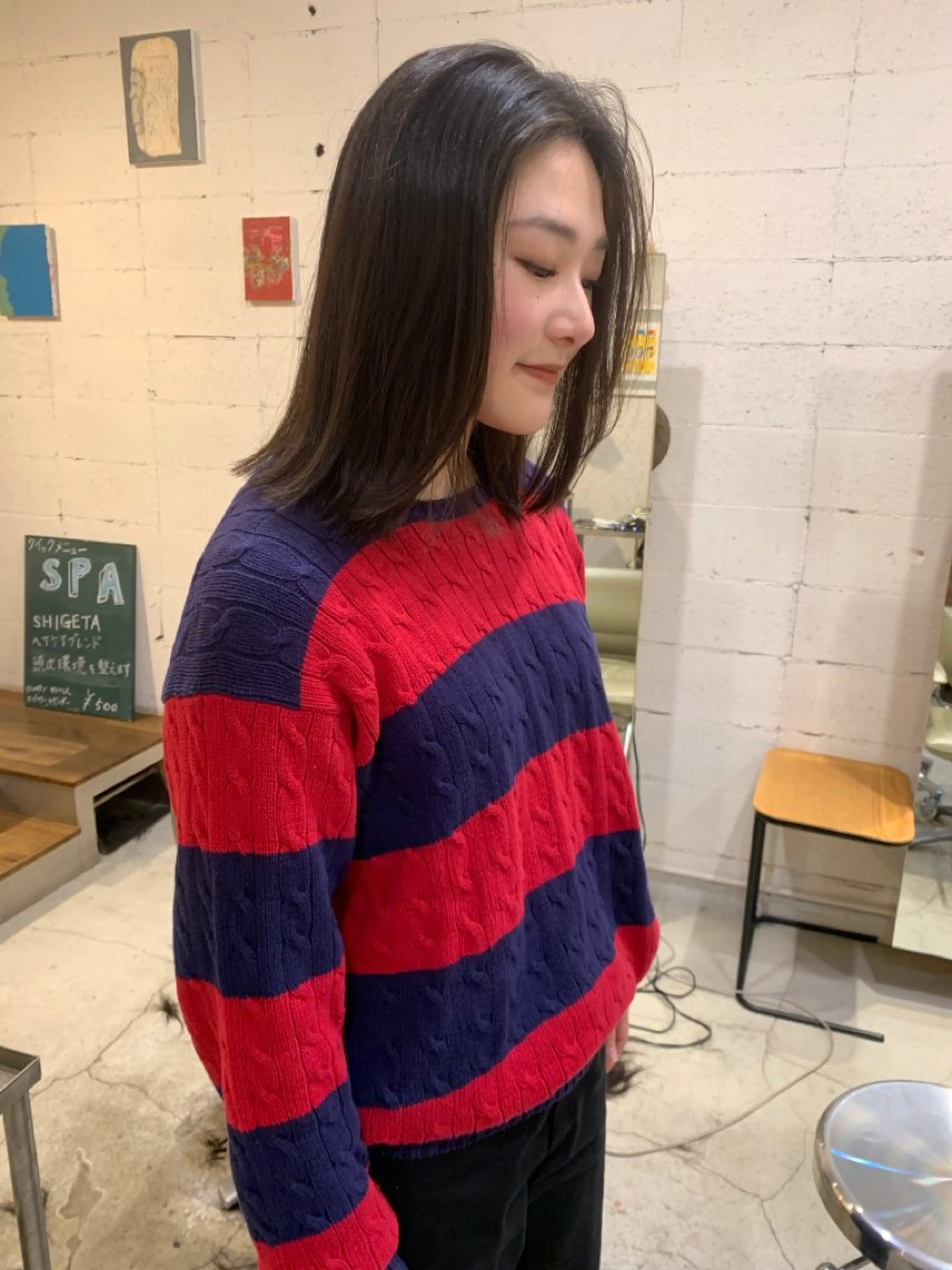 ミディアム カラー 【takk】 ナカヤママサヨシのヘアスタイル