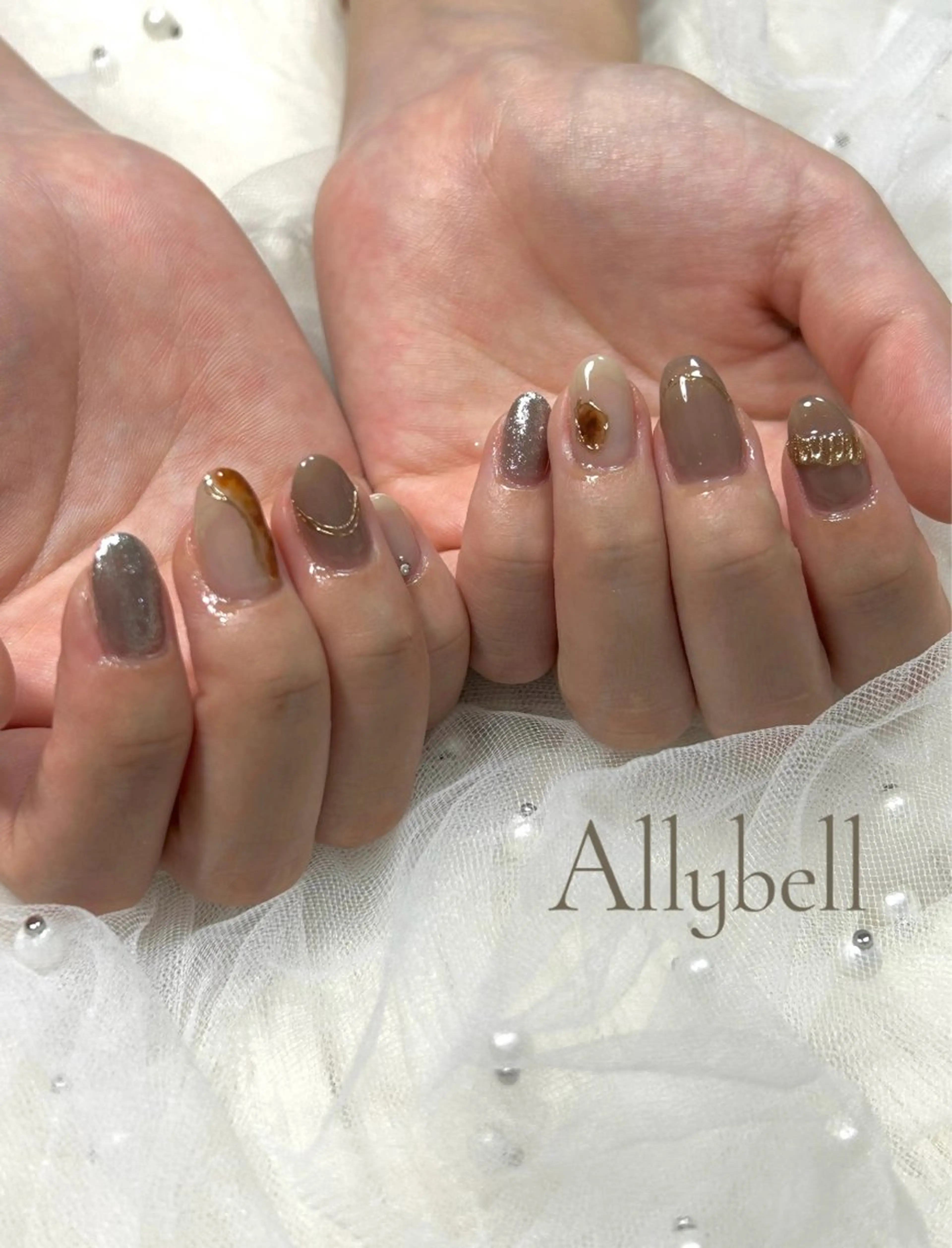 ネイル Allybell🫧 Ayakaのネイルデザイン