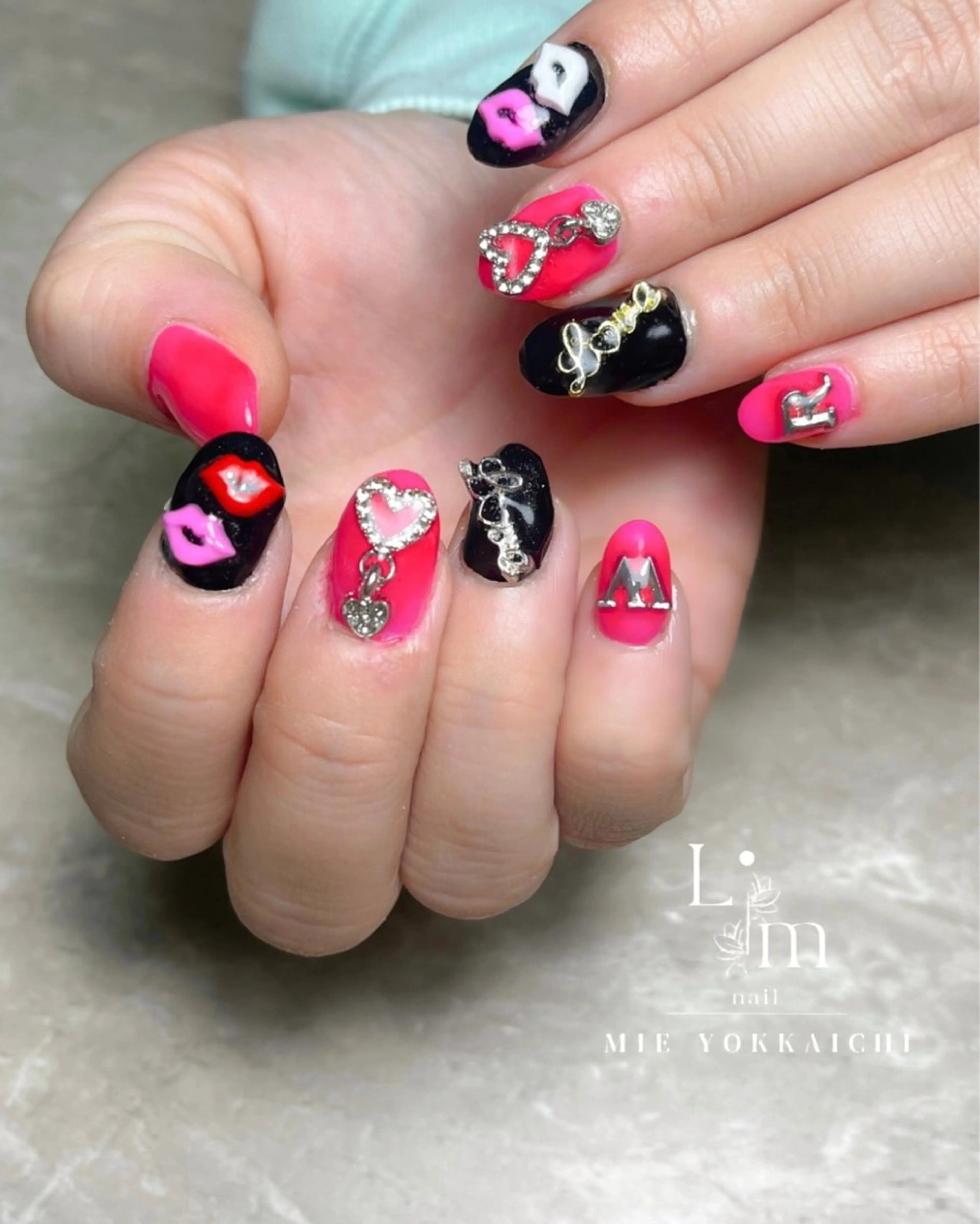 ネイル 持ち込み Li.m nail リム ネイルのネイルデザイン