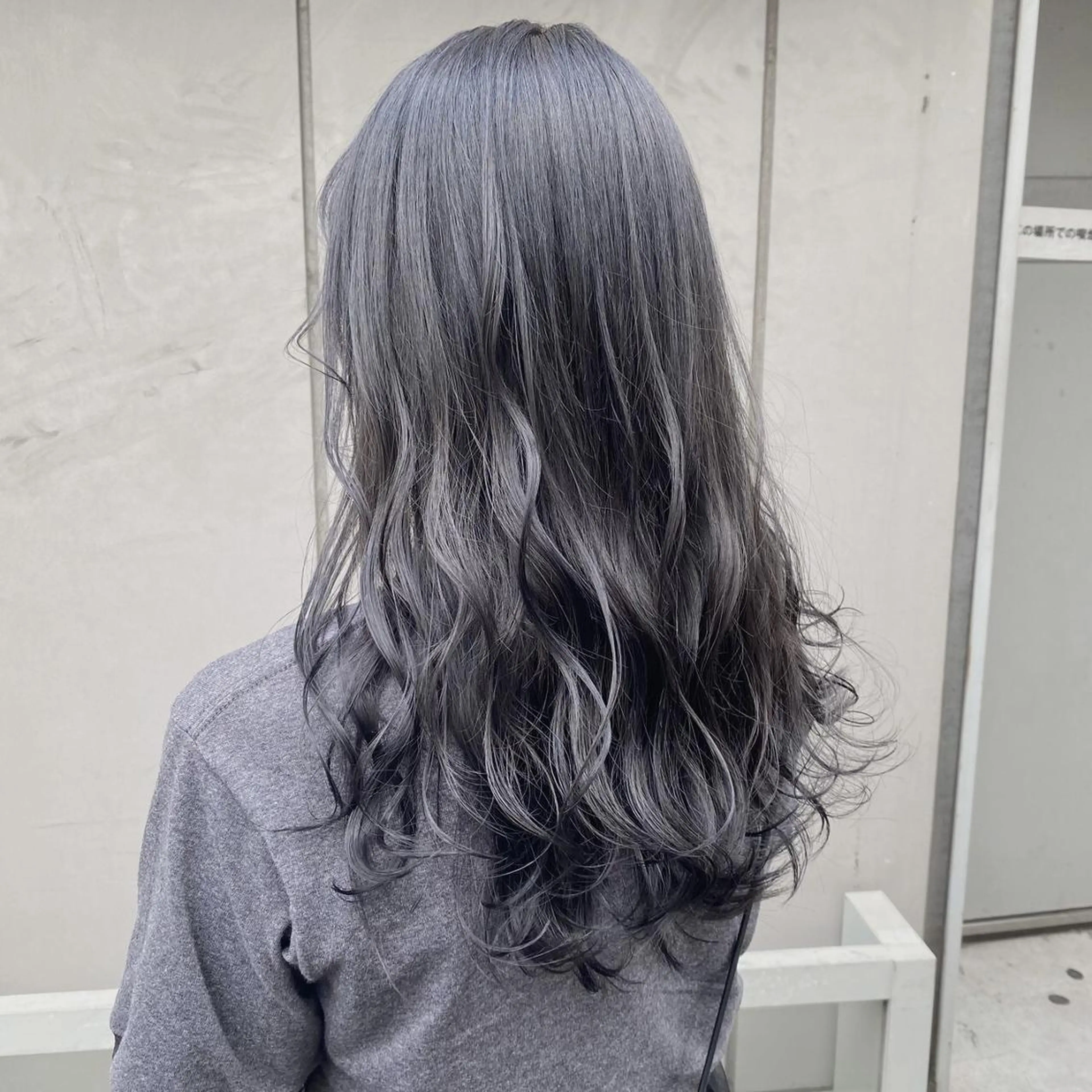 カラー セミロング 🦋肌馴染み抜群 ダブルカラー🦋のヘアスタイル
