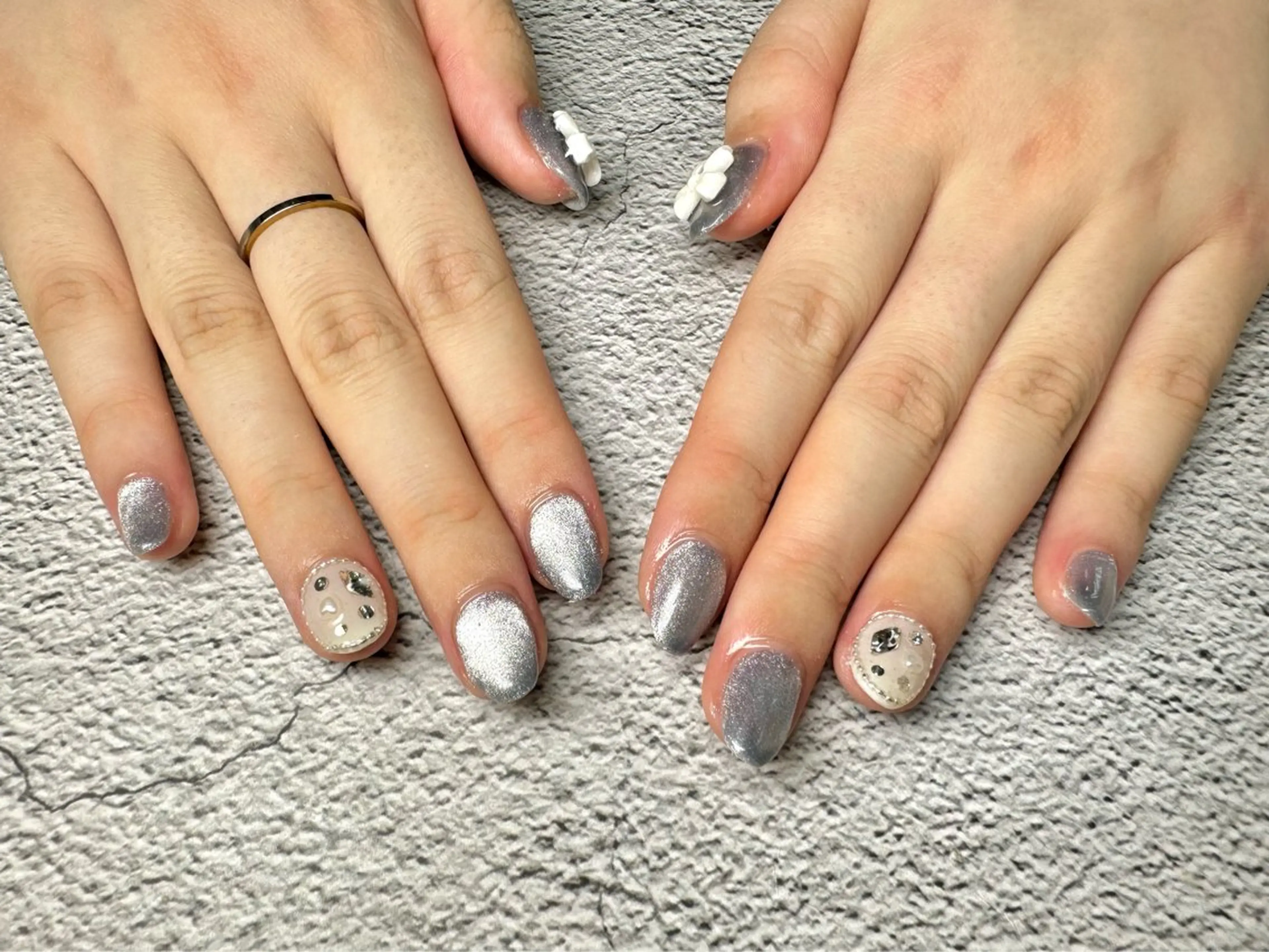 ネイル ハンドネイル Queennail 北堀江AYAのネイルデザイン