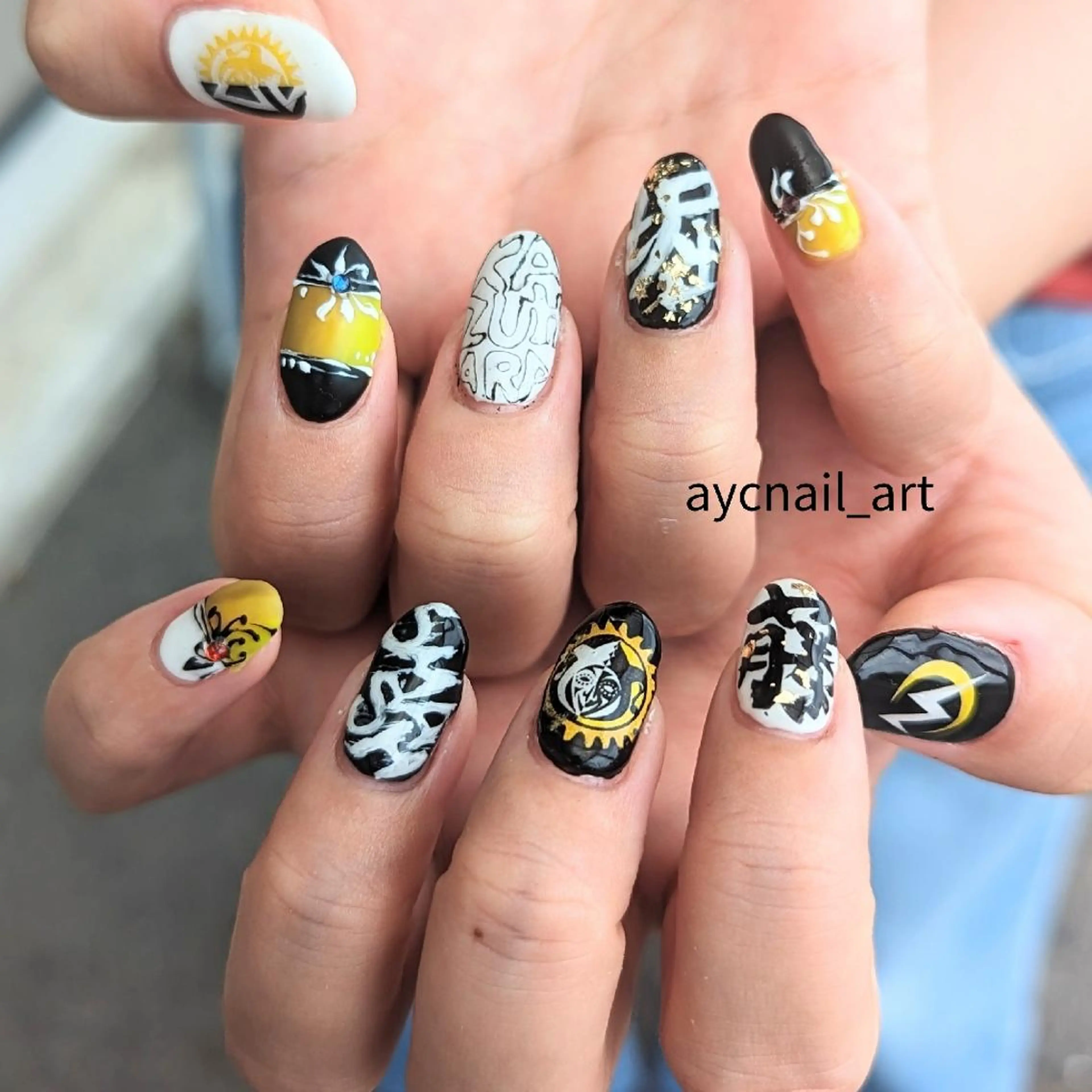 ネイル ハンドネイル aycnail 　Ayakaのネイルデザイン