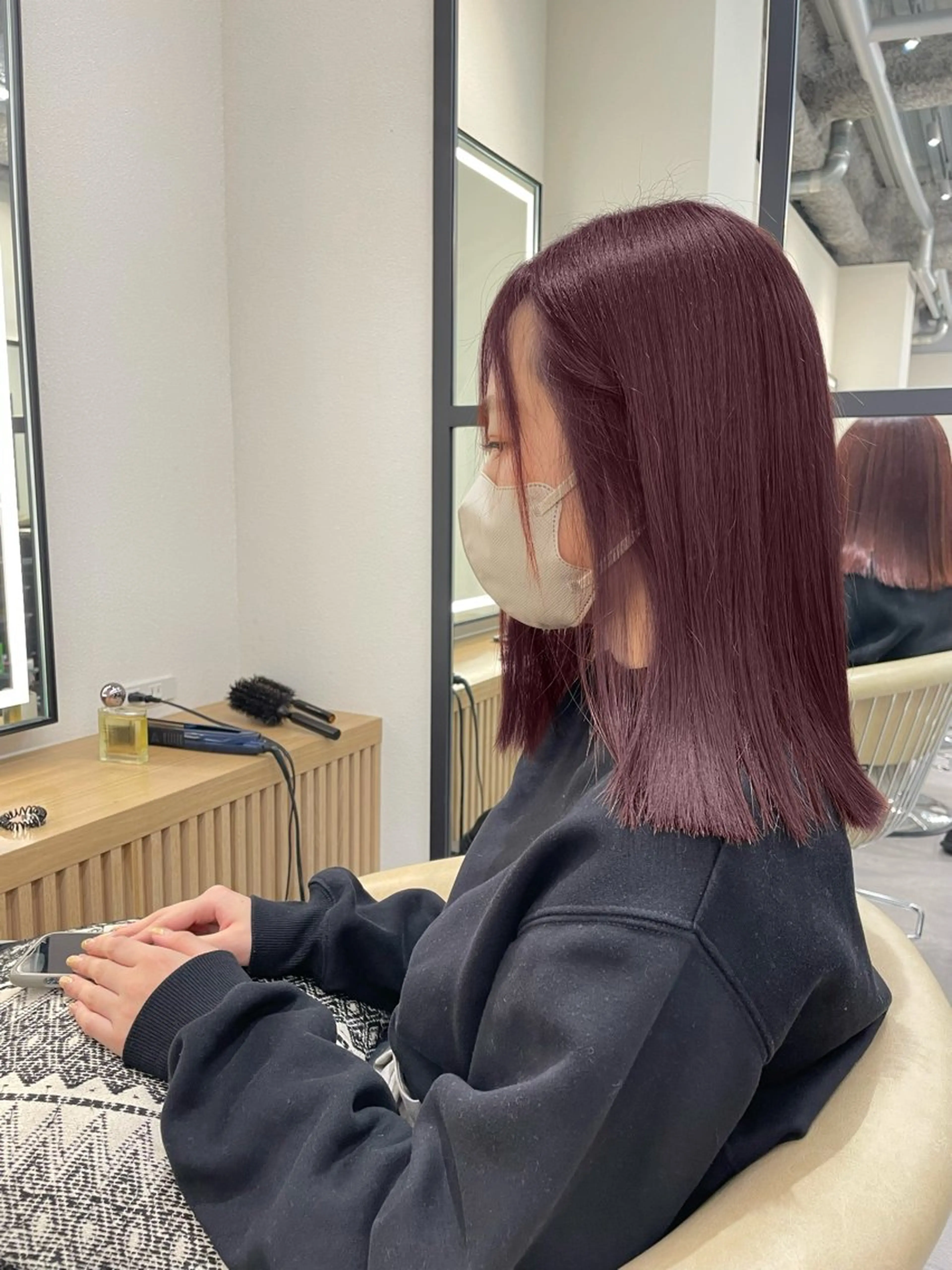 ロング カラー ブリーチ ダブルカラー ブリーチなしカラー カット ヘアカラー トリートメント 似合わせカットカラー 吉田こうすけのヘアスタイル