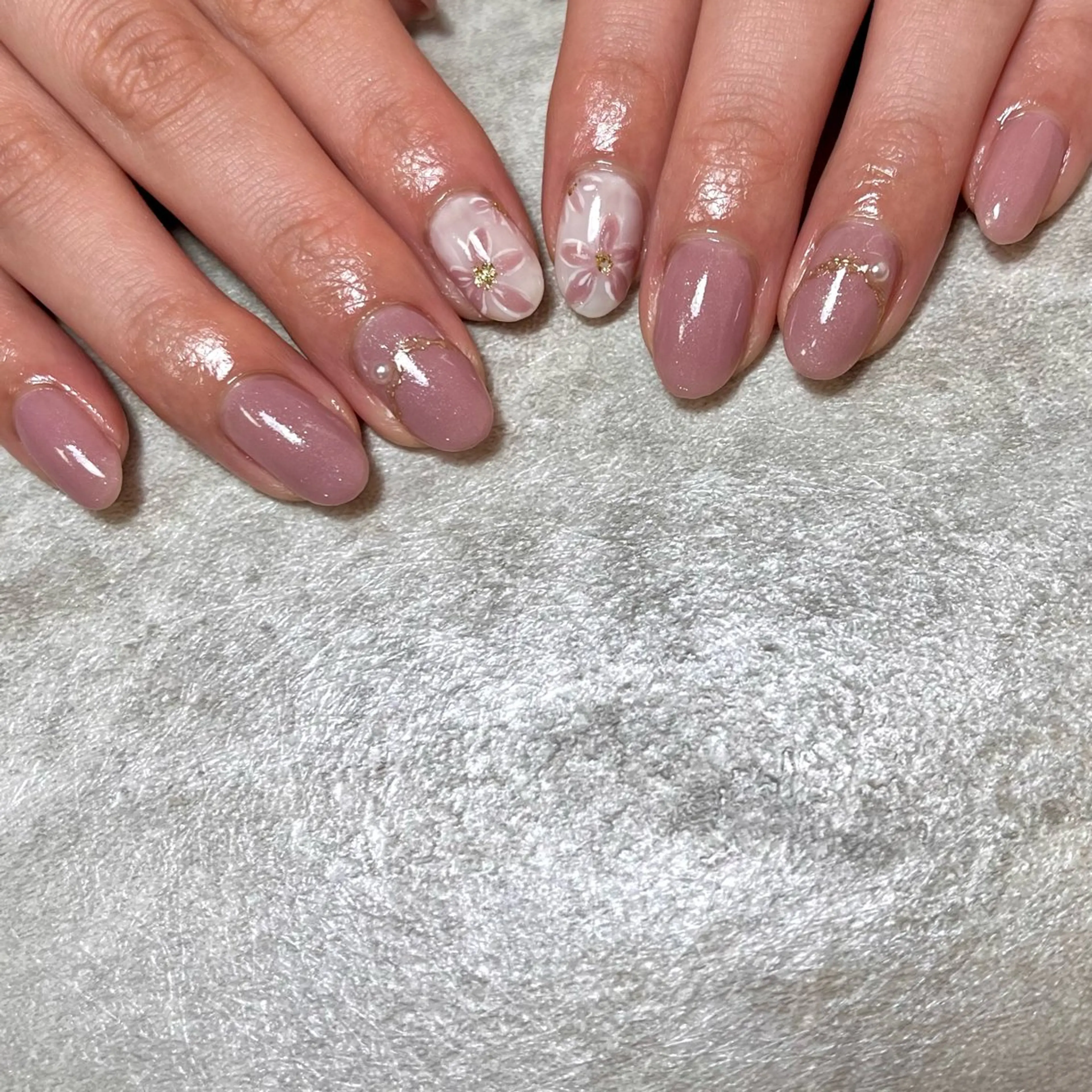 ネイル aune nail Ayakaのネイルデザイン
