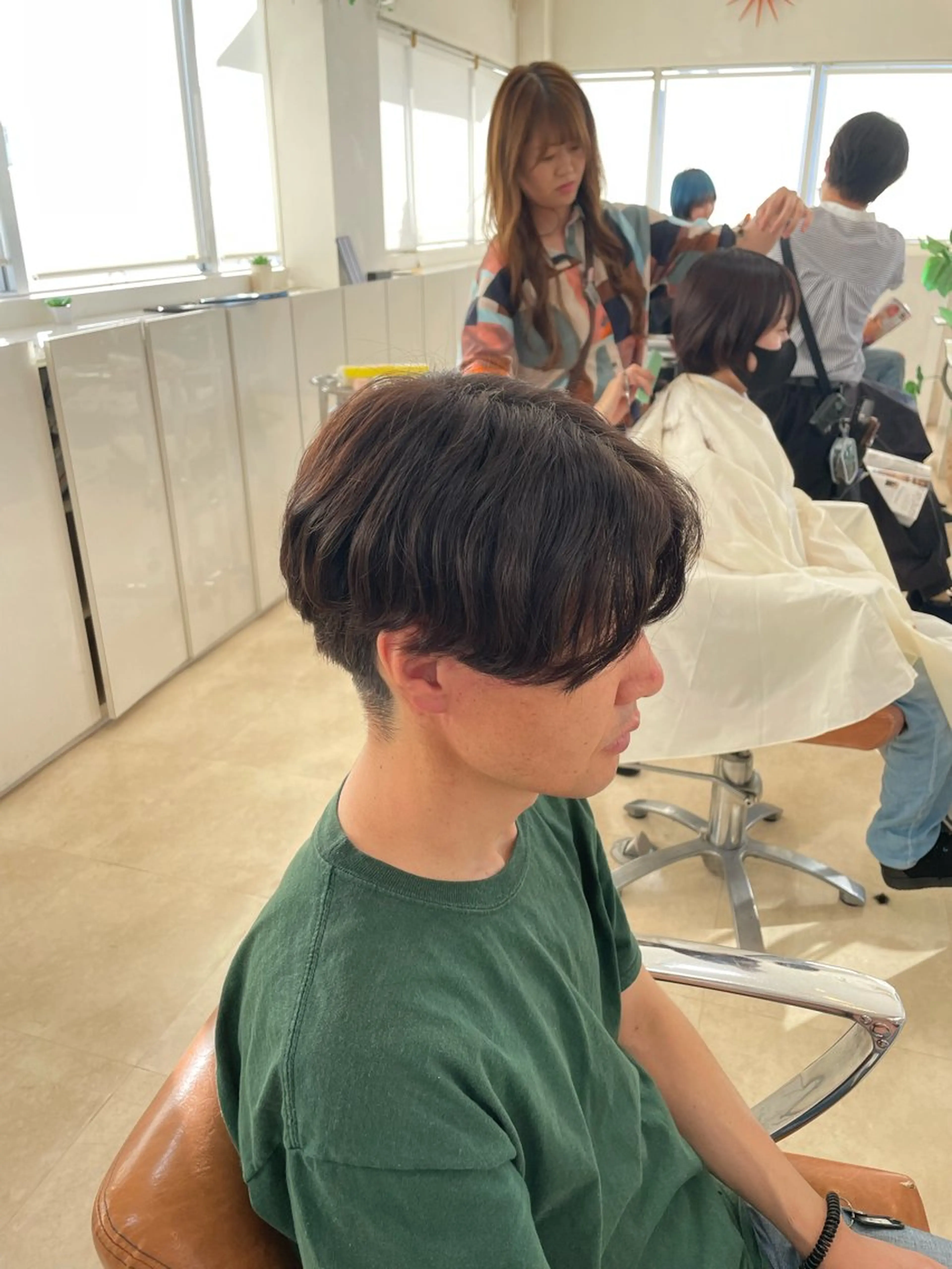 ショート パーマ メンズ メンズパーマ メンズツイストパーマ 刈り上げ スパイラルパーマ ツイストパーマ chic大宮東口所属・🔥大宮メンズ特化 ﾒﾝｽﾞﾍｱ伊藤🔥のヘアスタイル