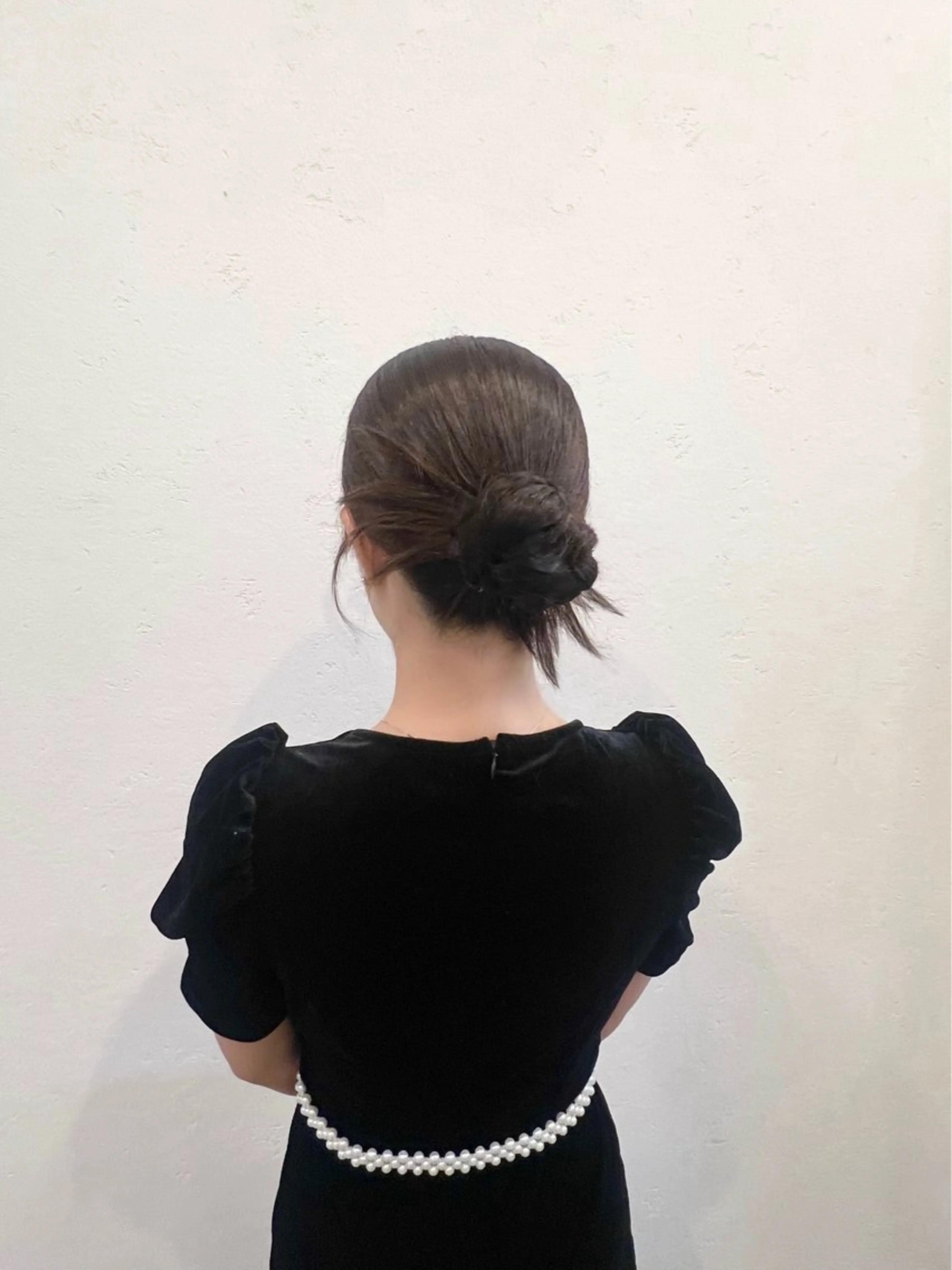ヘアアレンジ ヘアセット LUXBE  HAKATA博多バスターミナル店所属・博多⌇お呼ばれヘア⌇ 透明感カラー⌇菅泉美のヘアスタイル