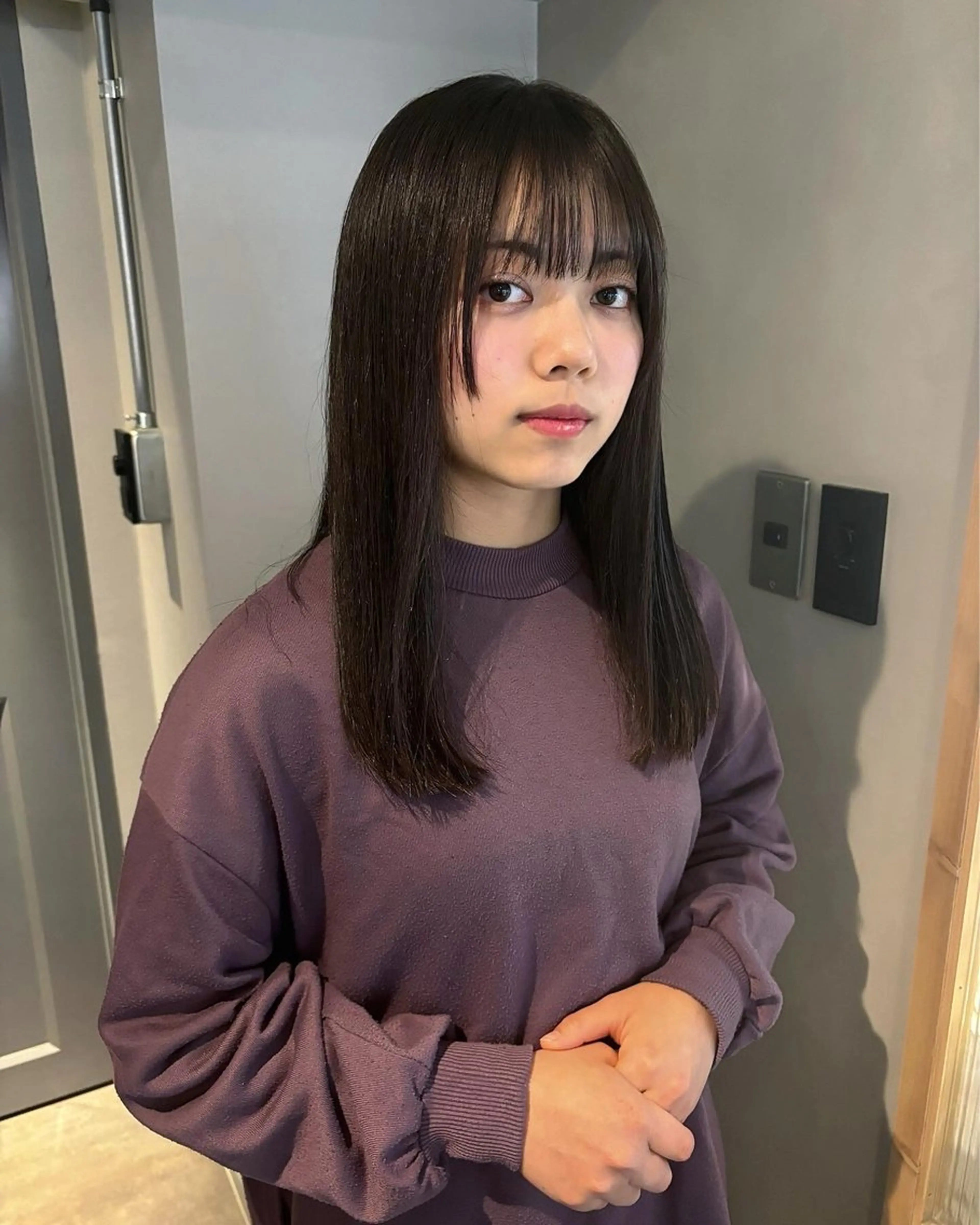 ロング 伊藤 愛里のヘアスタイル