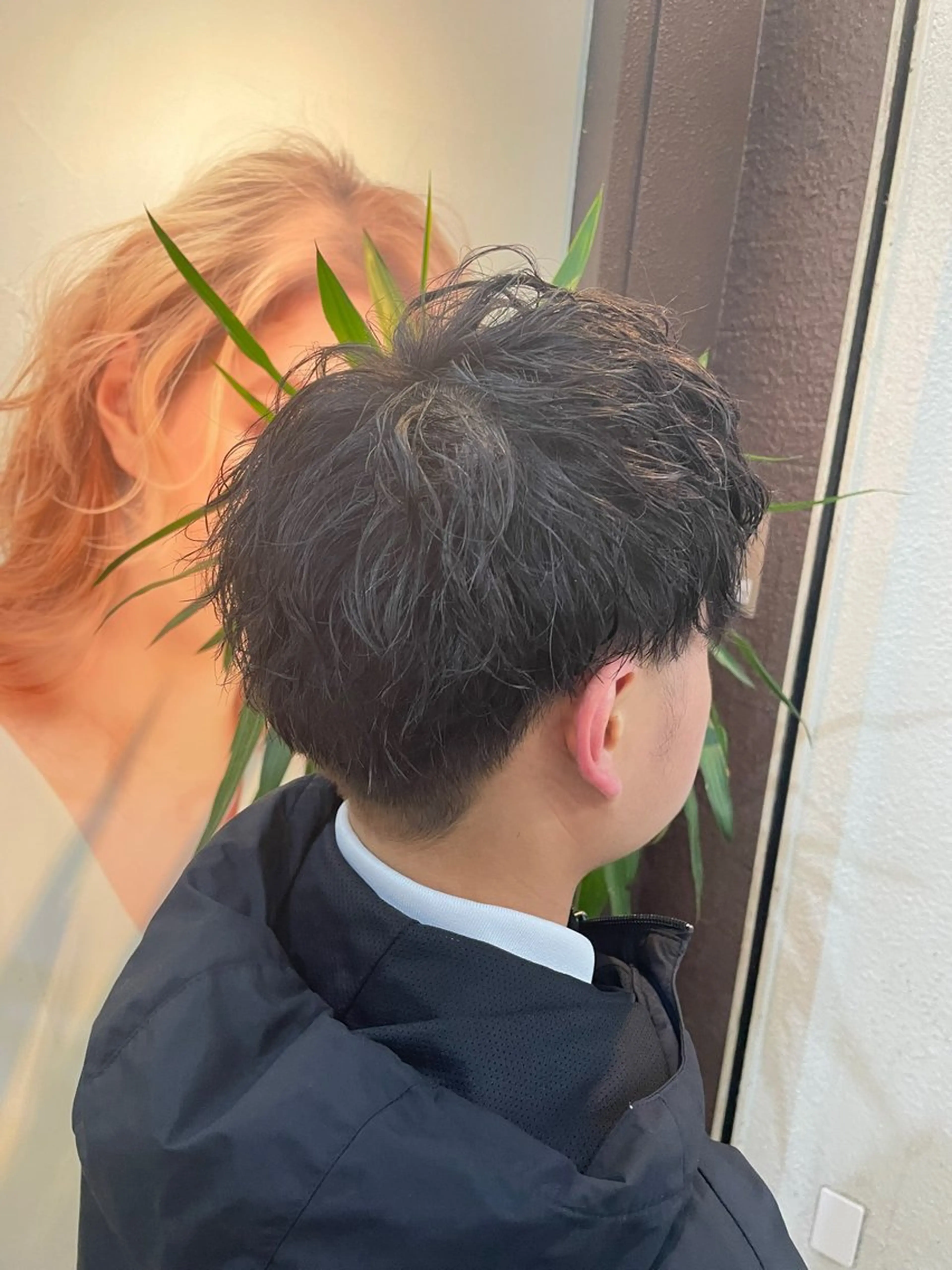 似合わせカット+波巻きスパイラルの写真