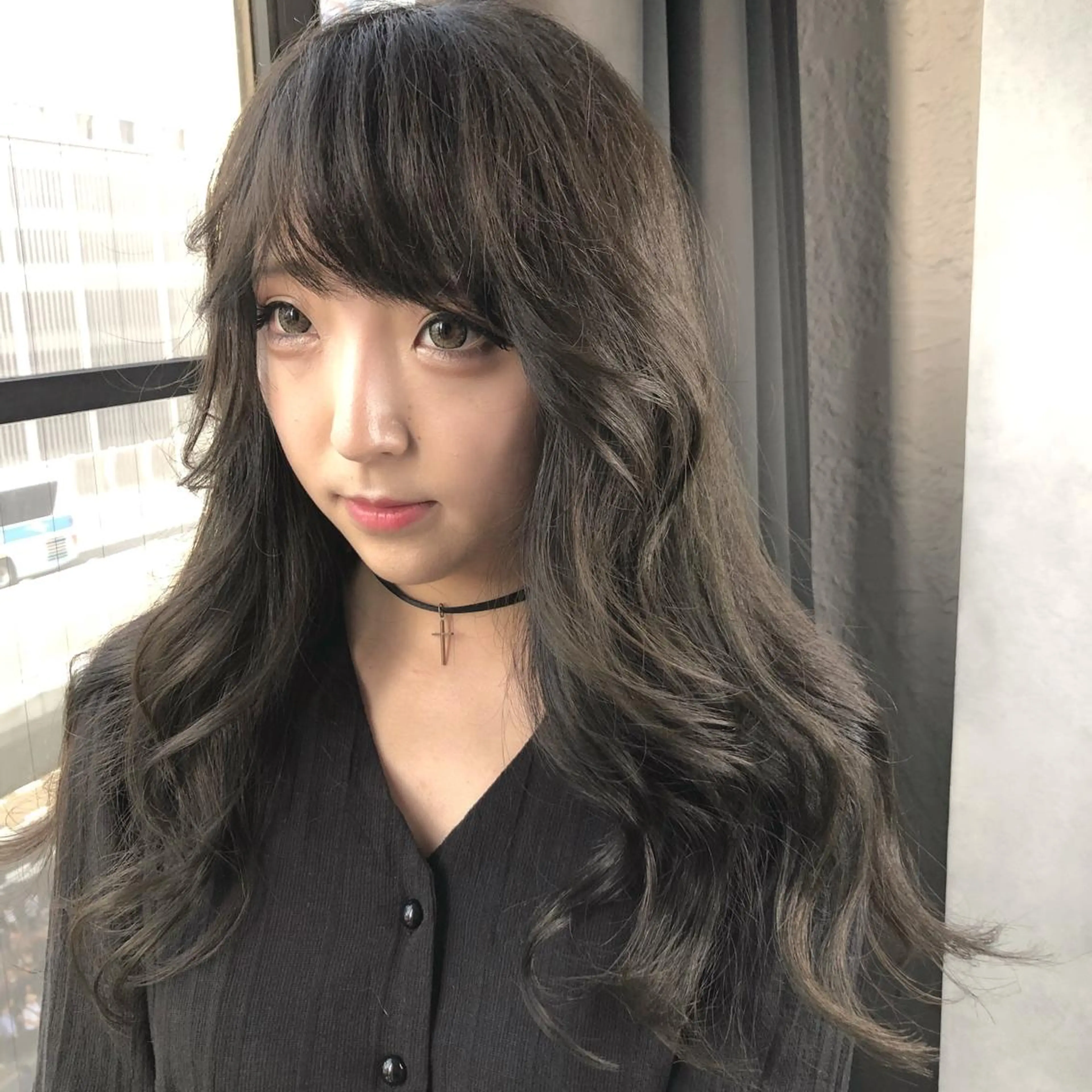 ロング カラー アディクシーカラー ORIKA 美容室のヘアスタイル