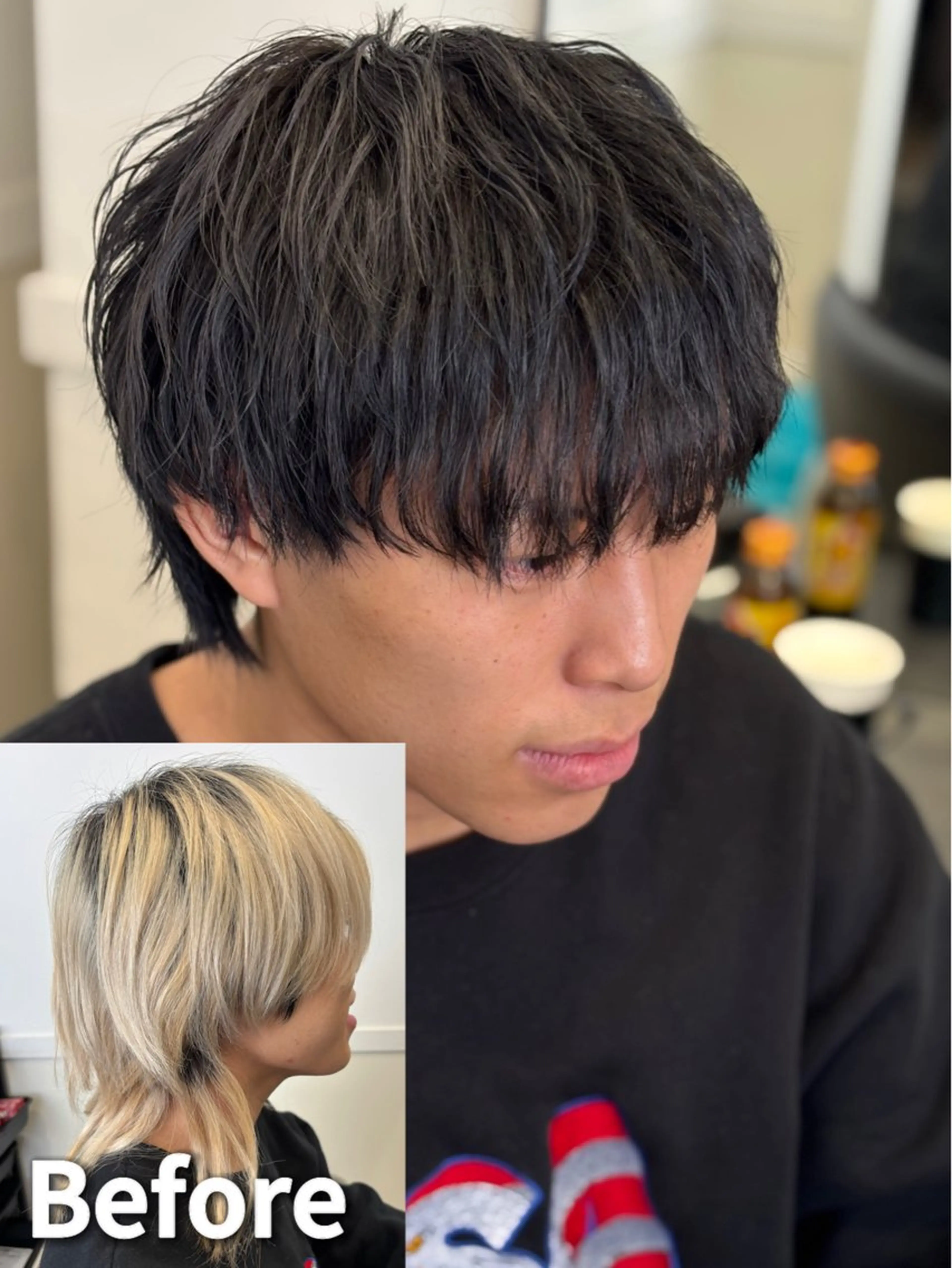 カラー メンズ カット ヘアカラー トリートメント ヘッドスパ Go   Today シェアサロン　横浜店所属・【ただの天才 🎨】のヘアスタイル