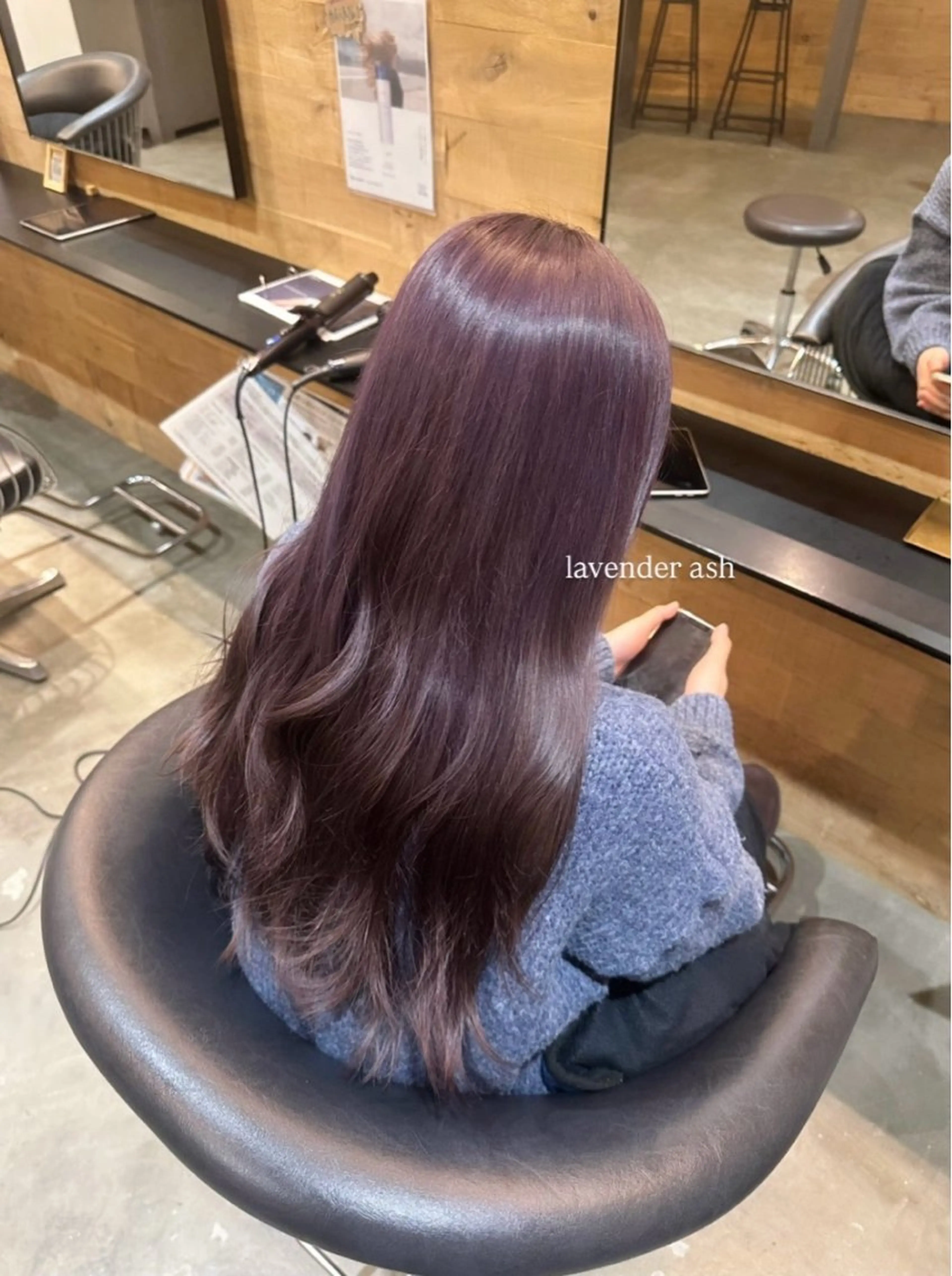 ロング jjeno所属・aisa 札幌カラーモデル🎀のヘアスタイル