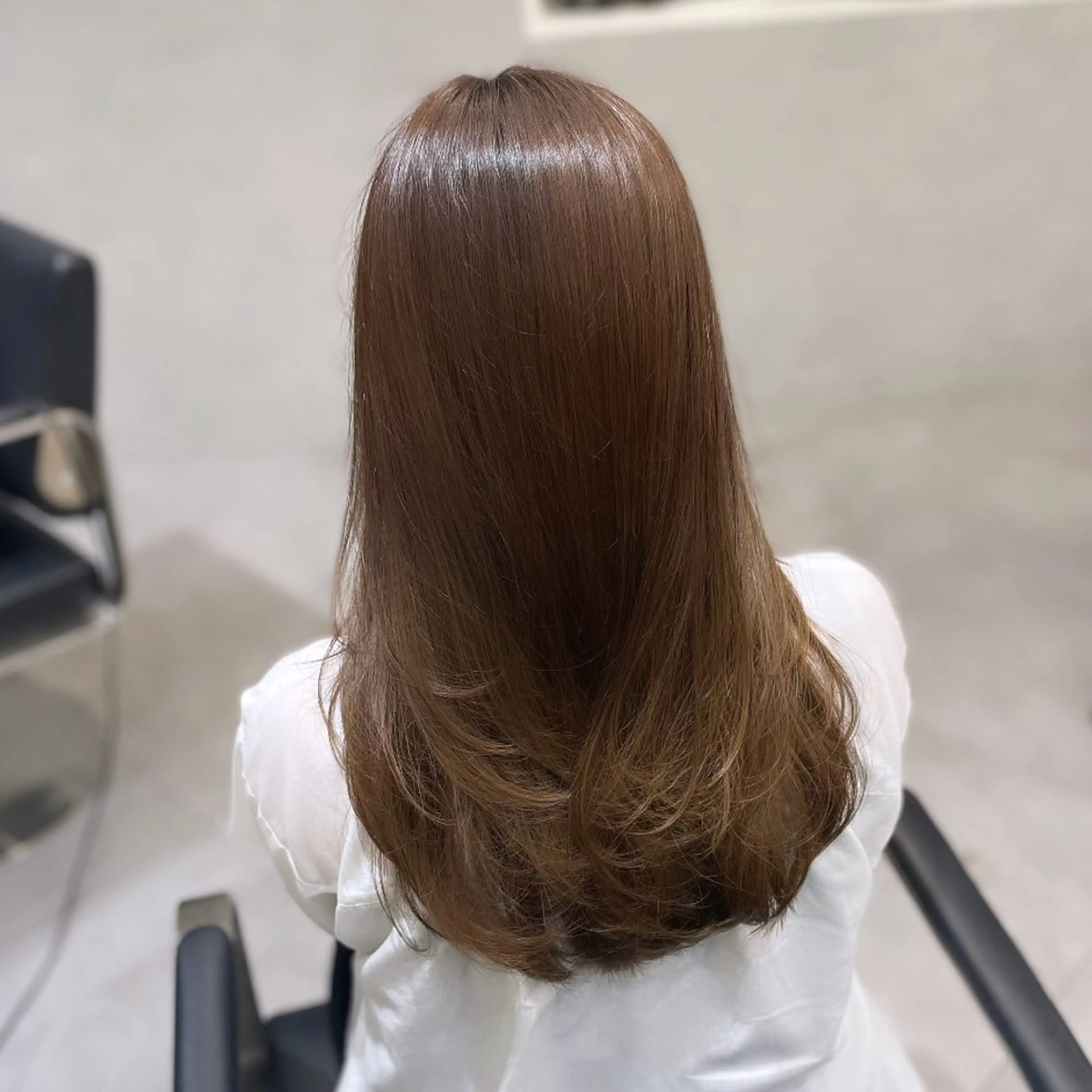 ロング レイヤーカット カット Rui/透明感カラー 暖色/レイヤーカットのヘアスタイル