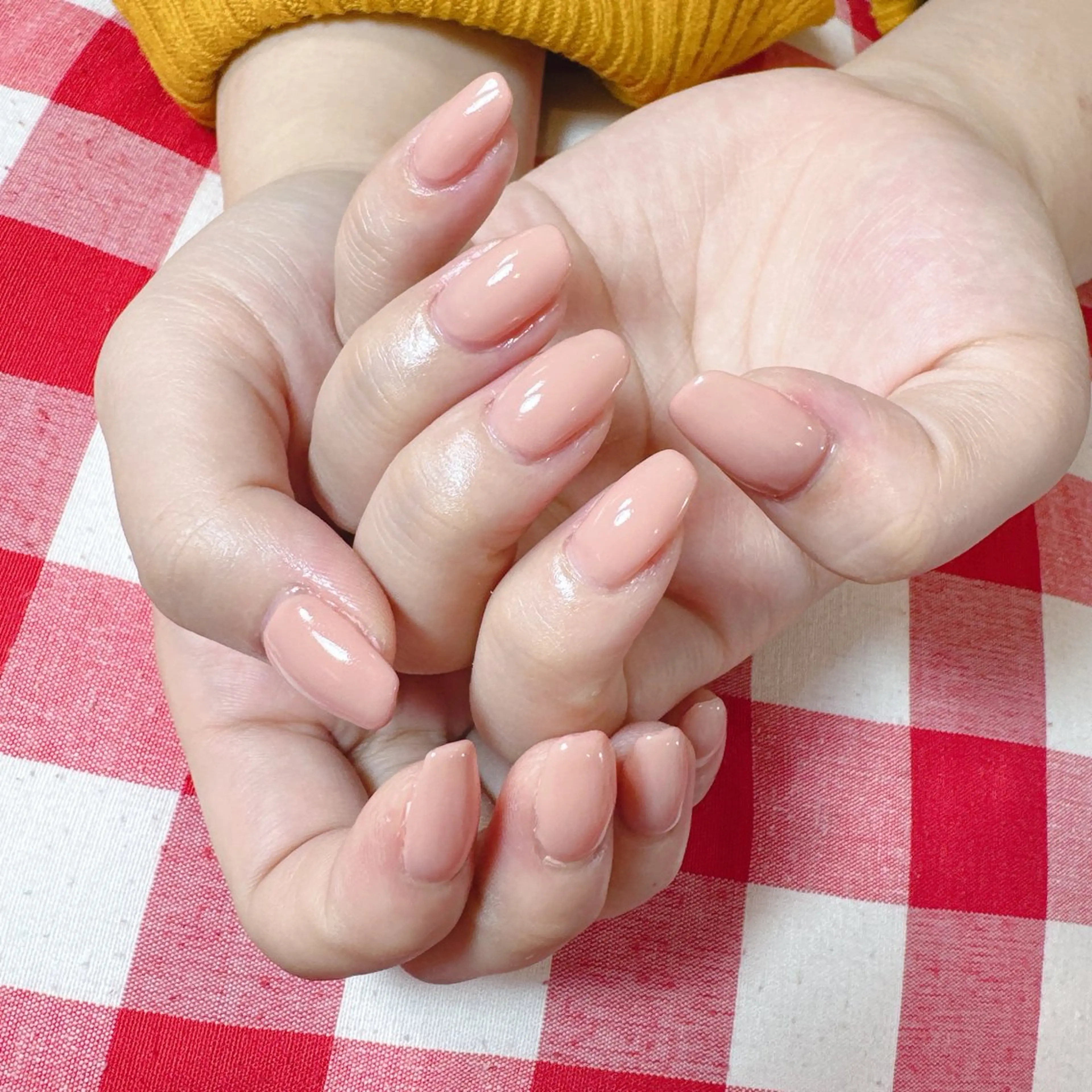 ネイル ワンカラーネイル Mignon Reve所属・MignonReve ☺︎MIYUのネイルデザイン