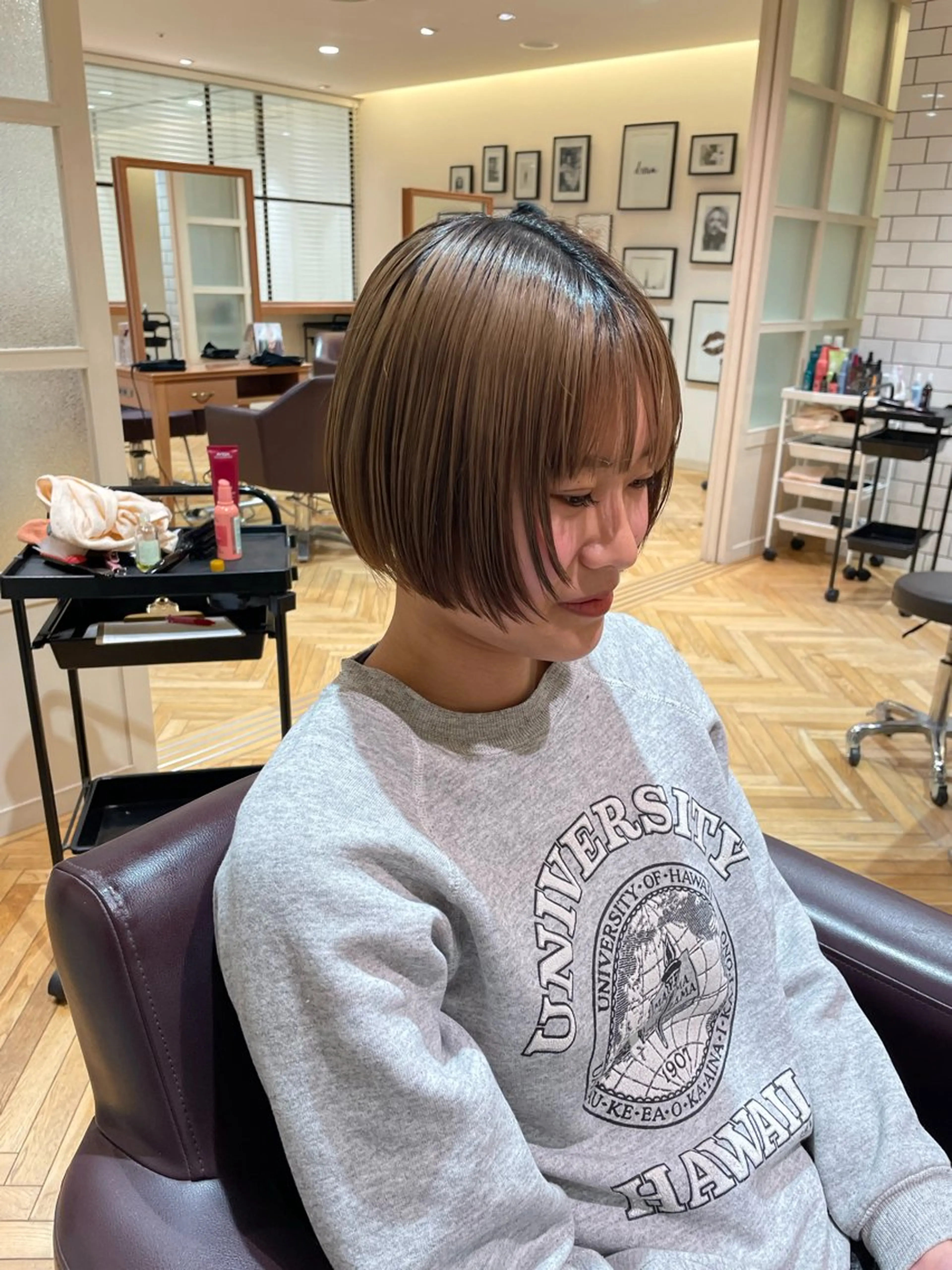 ショート behive  駅前店所属・菊地 桃花のヘアスタイル