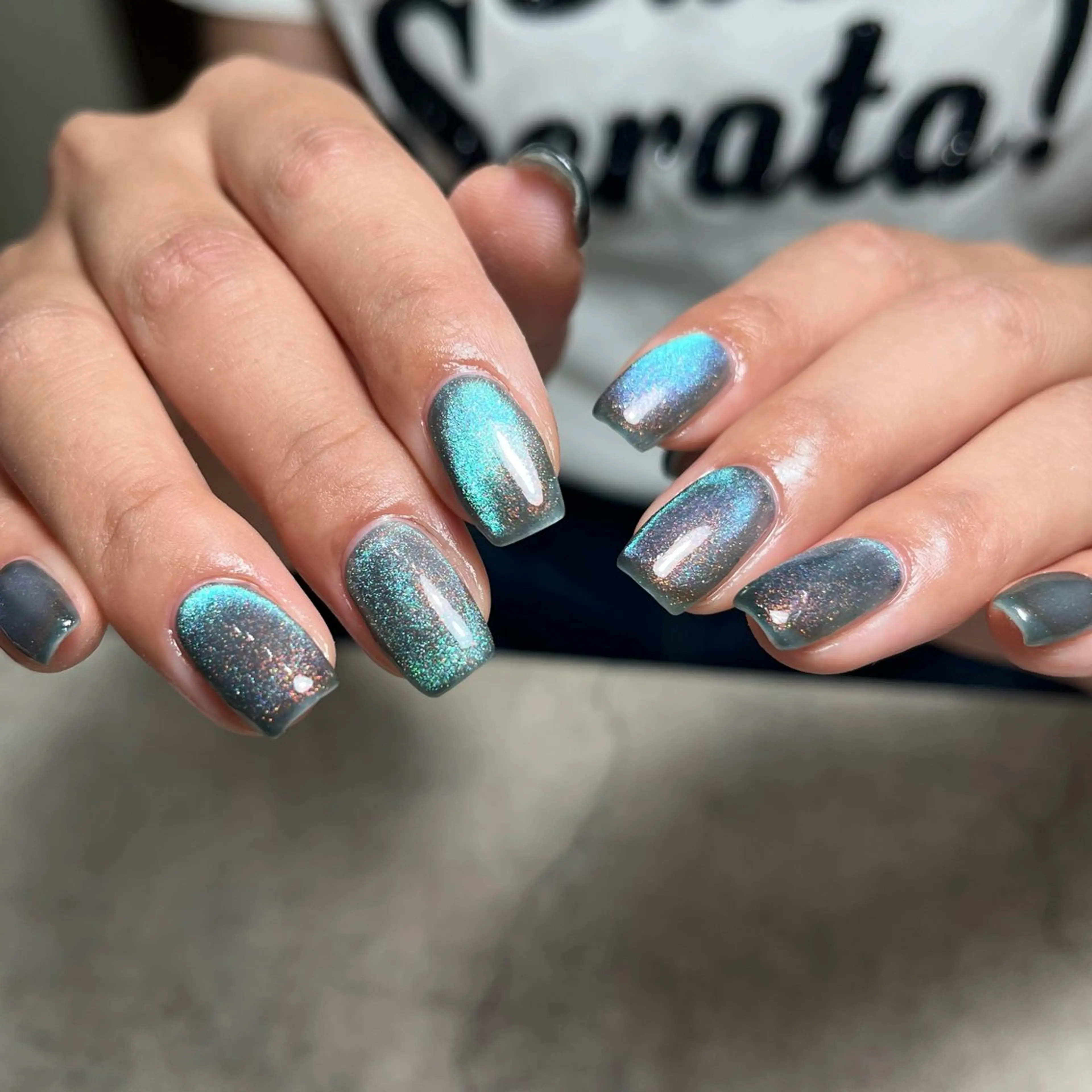 ネイル マグネットネイル nail salon O (en)所属・vegh. nail／阿波座のネイルデザイン
