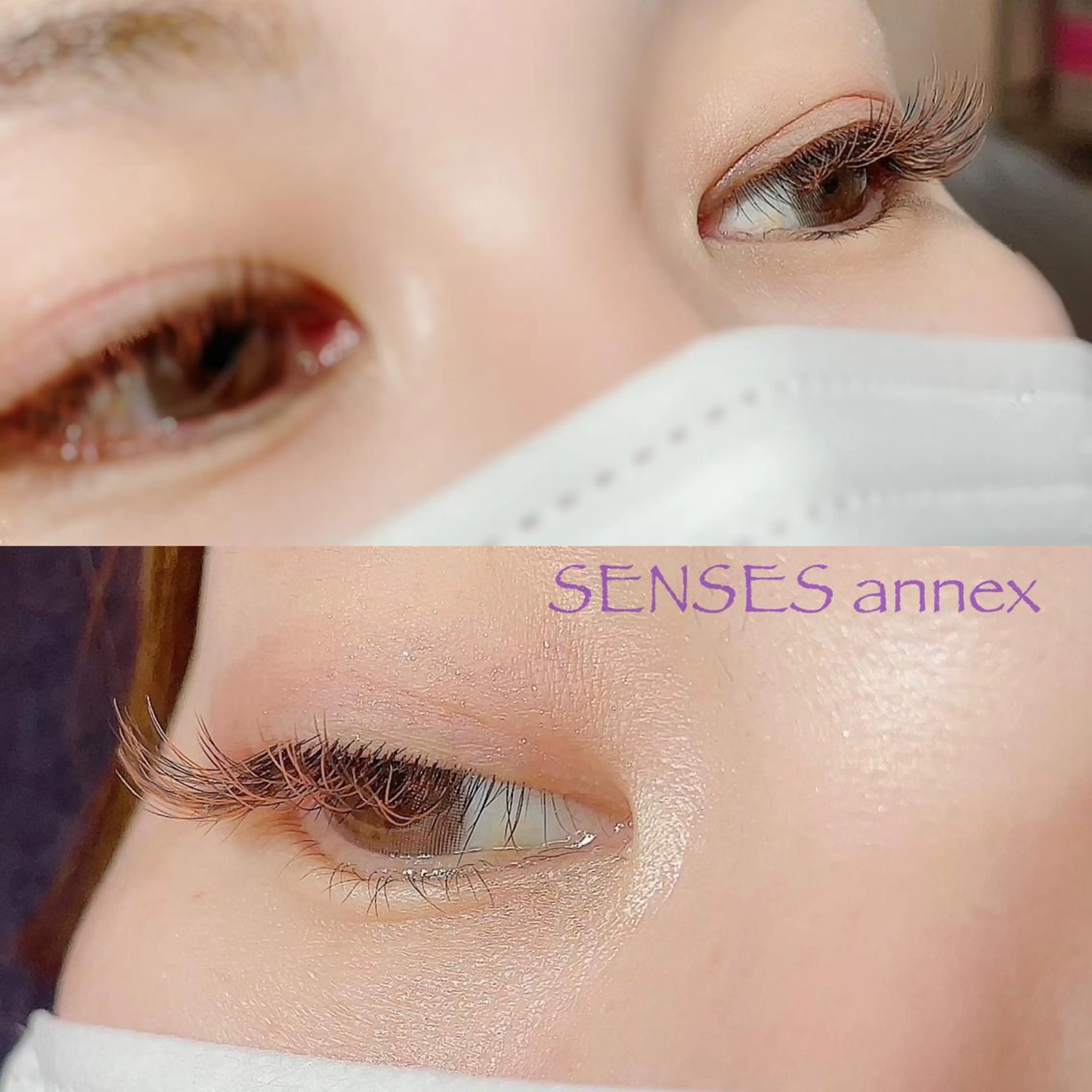 マツエク・マツパ カラーマツエク マツエク SENSES_ WAKAのマツエク・マツパデザイン