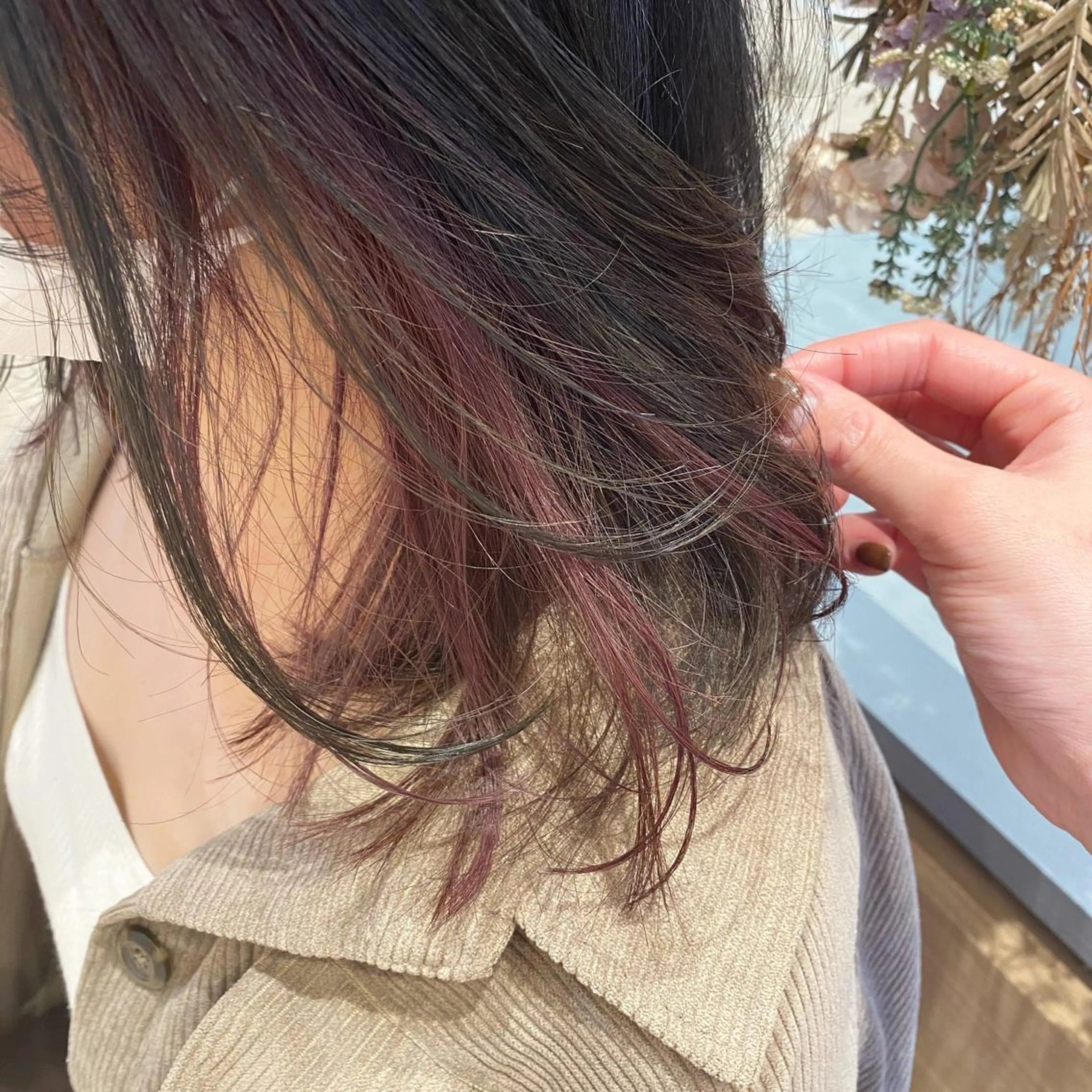 ミディアム 河田 海陽のヘアスタイル