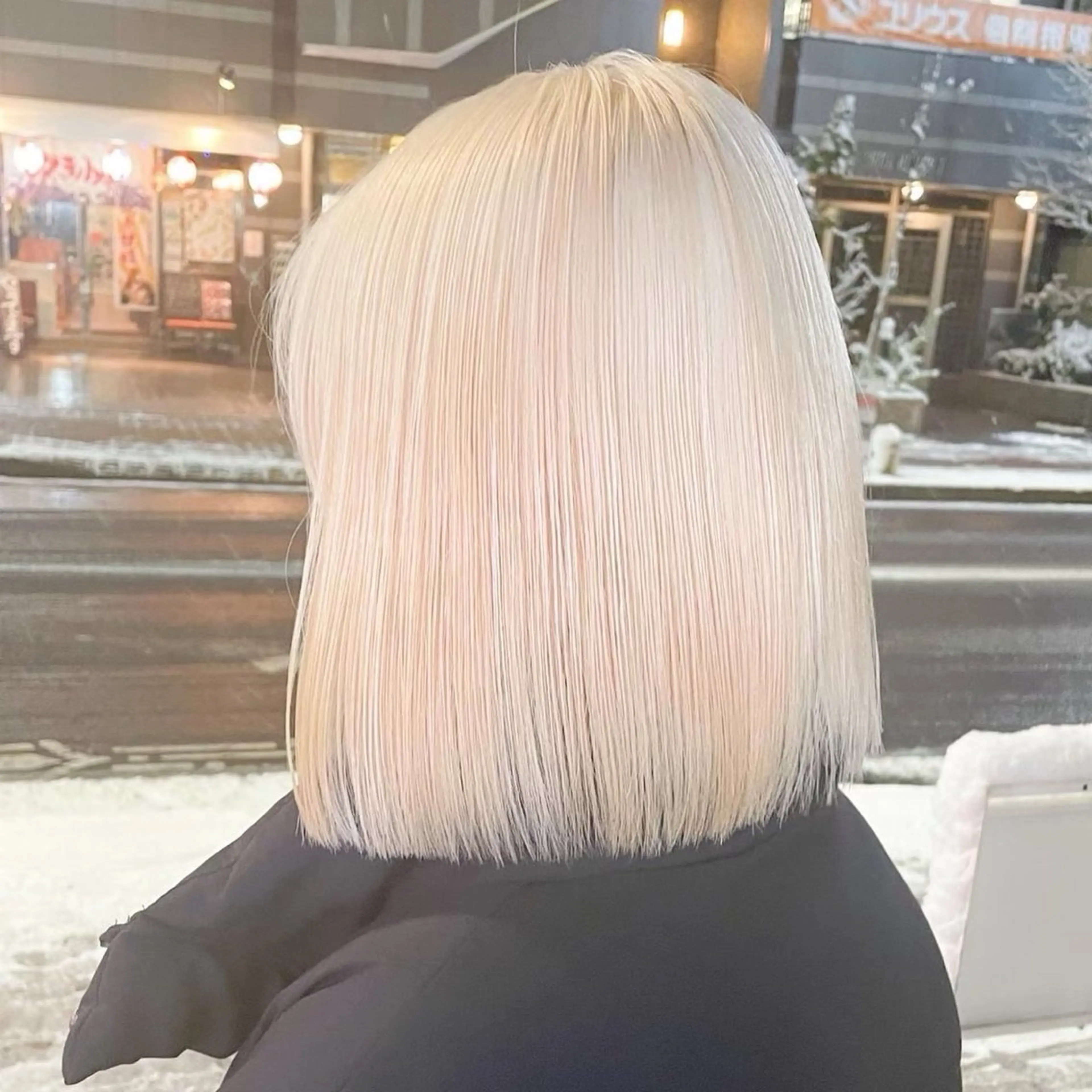 セミロング カラー カット ヘアカラー 💕ブリーチ/ヘアメ 🎀YUUKAのヘアスタイル