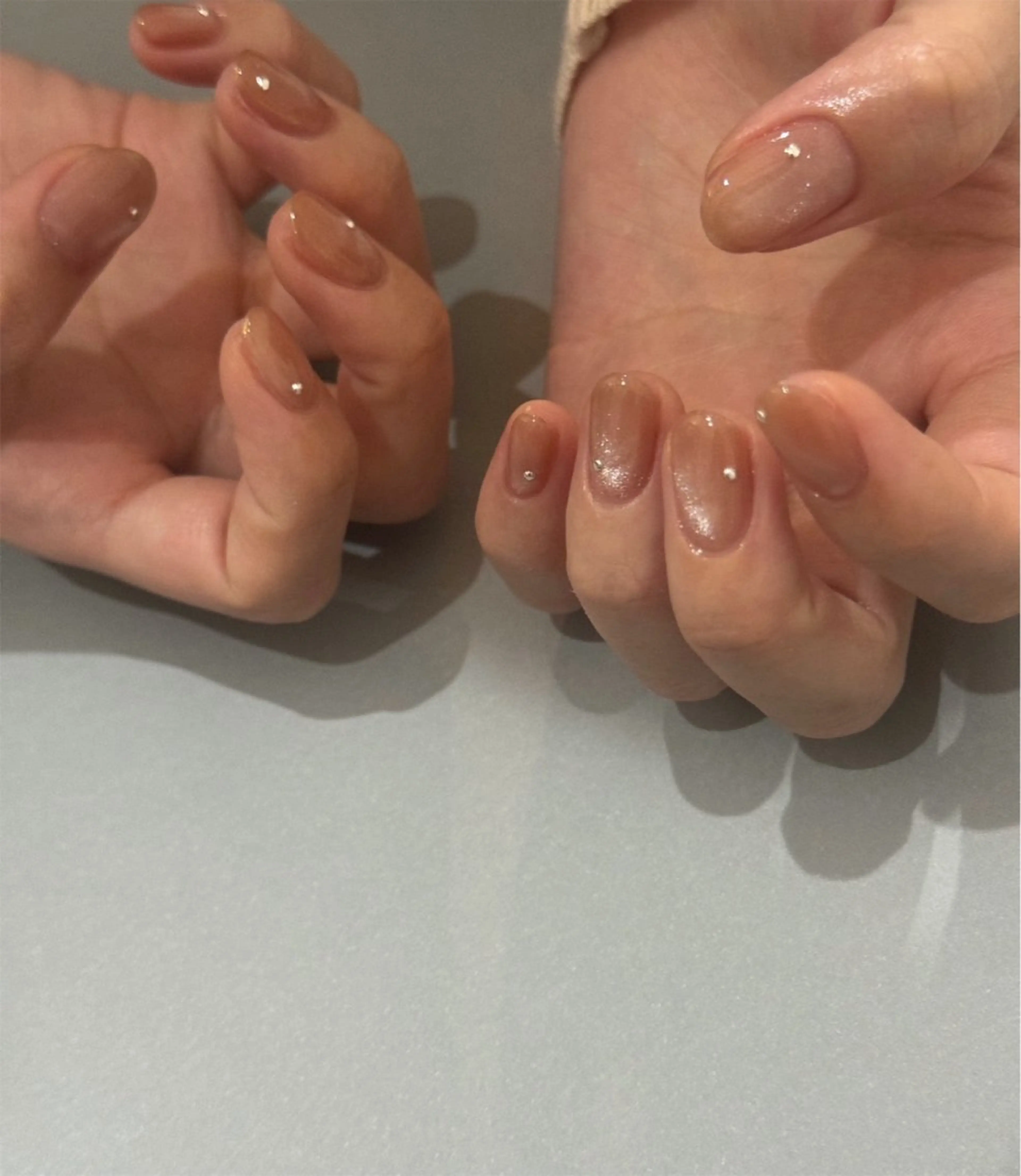 ネイル マグネットネイル ニュアンスネイル lacier nailのネイルデザイン