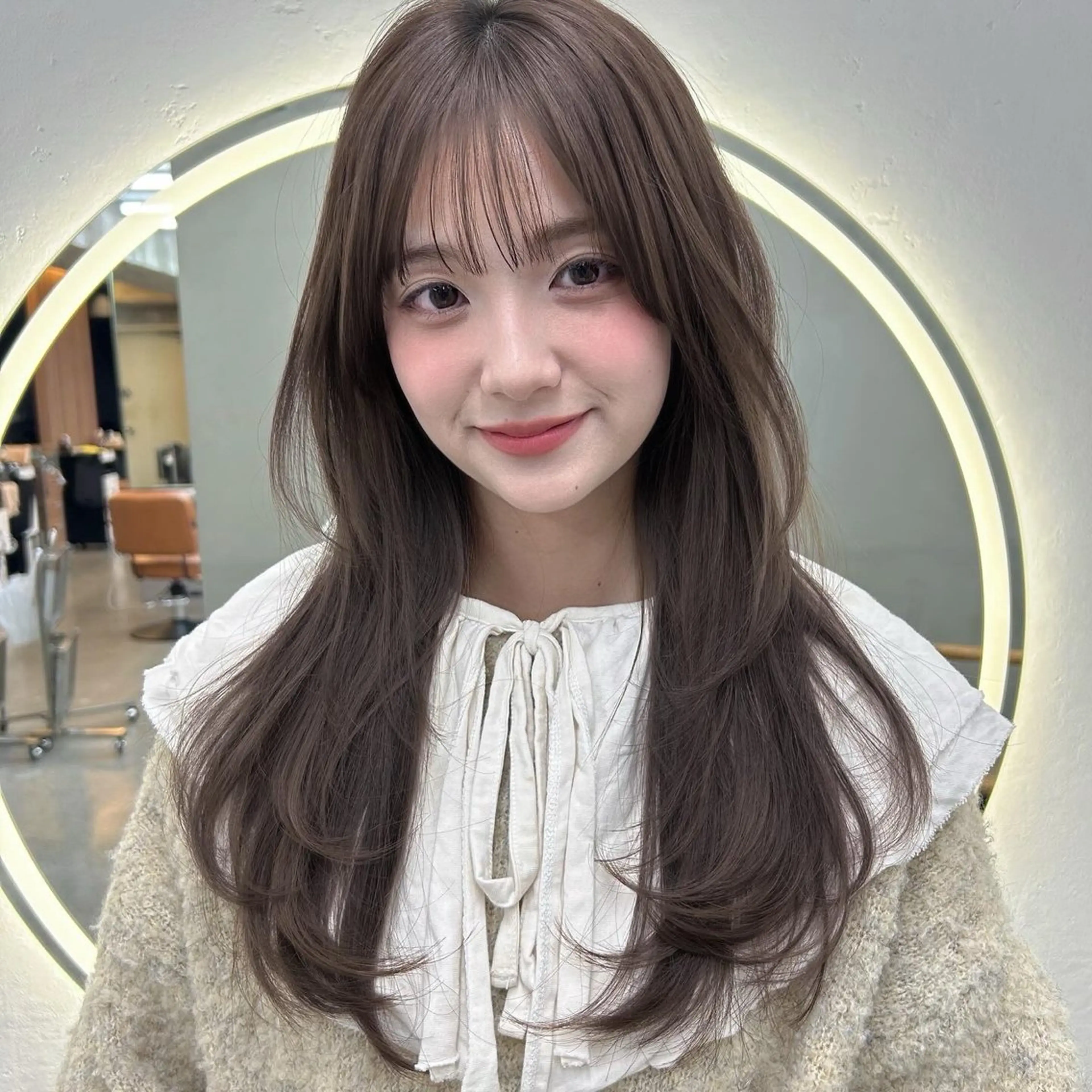 ロング 🌸透明感/レイヤー / 栗林 彩🌸のヘアスタイル