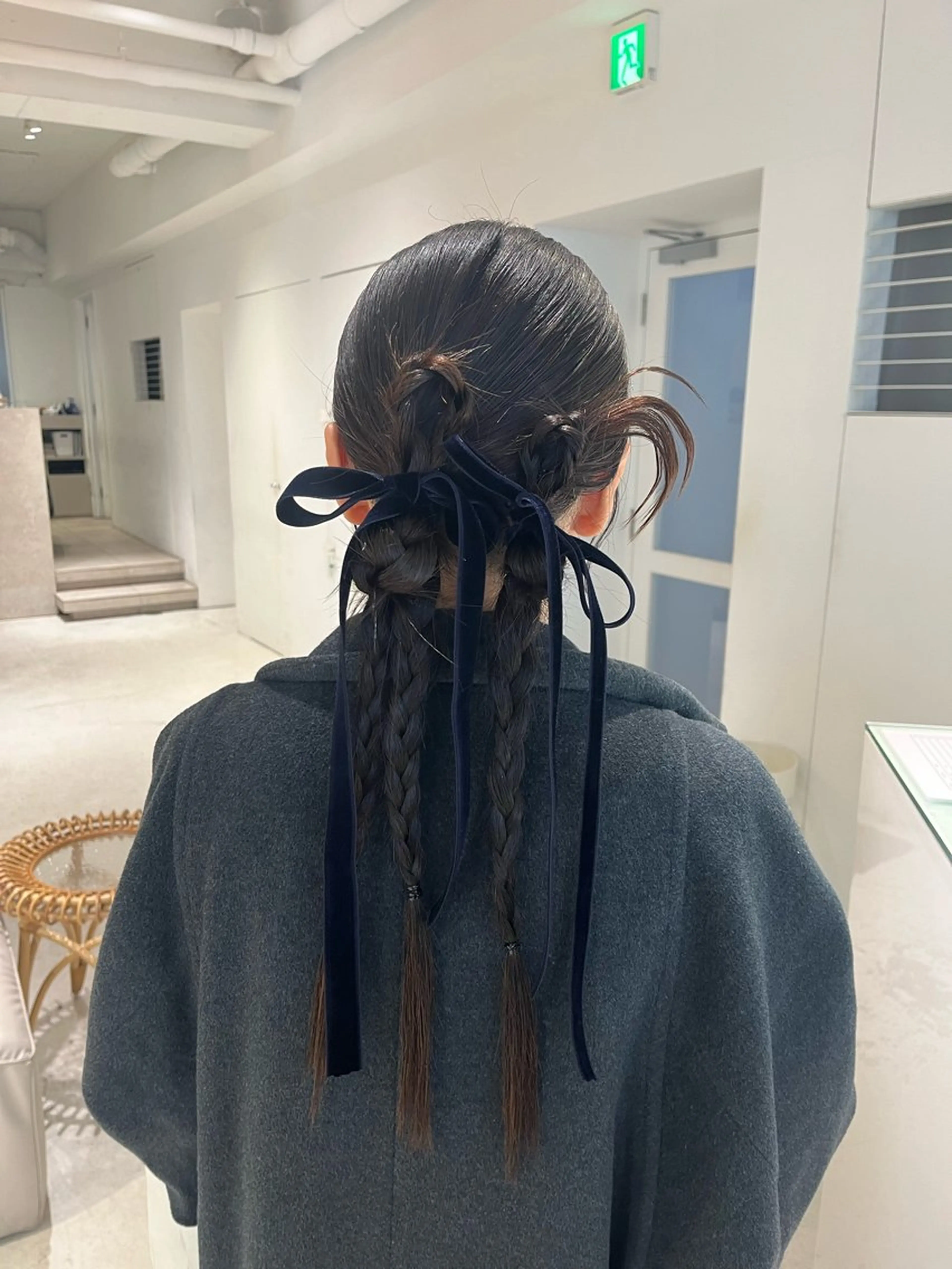 ヘアアレンジ ヘアセット モテ髪💞ツヤカラー ˚✧₊amuのヘアスタイル
