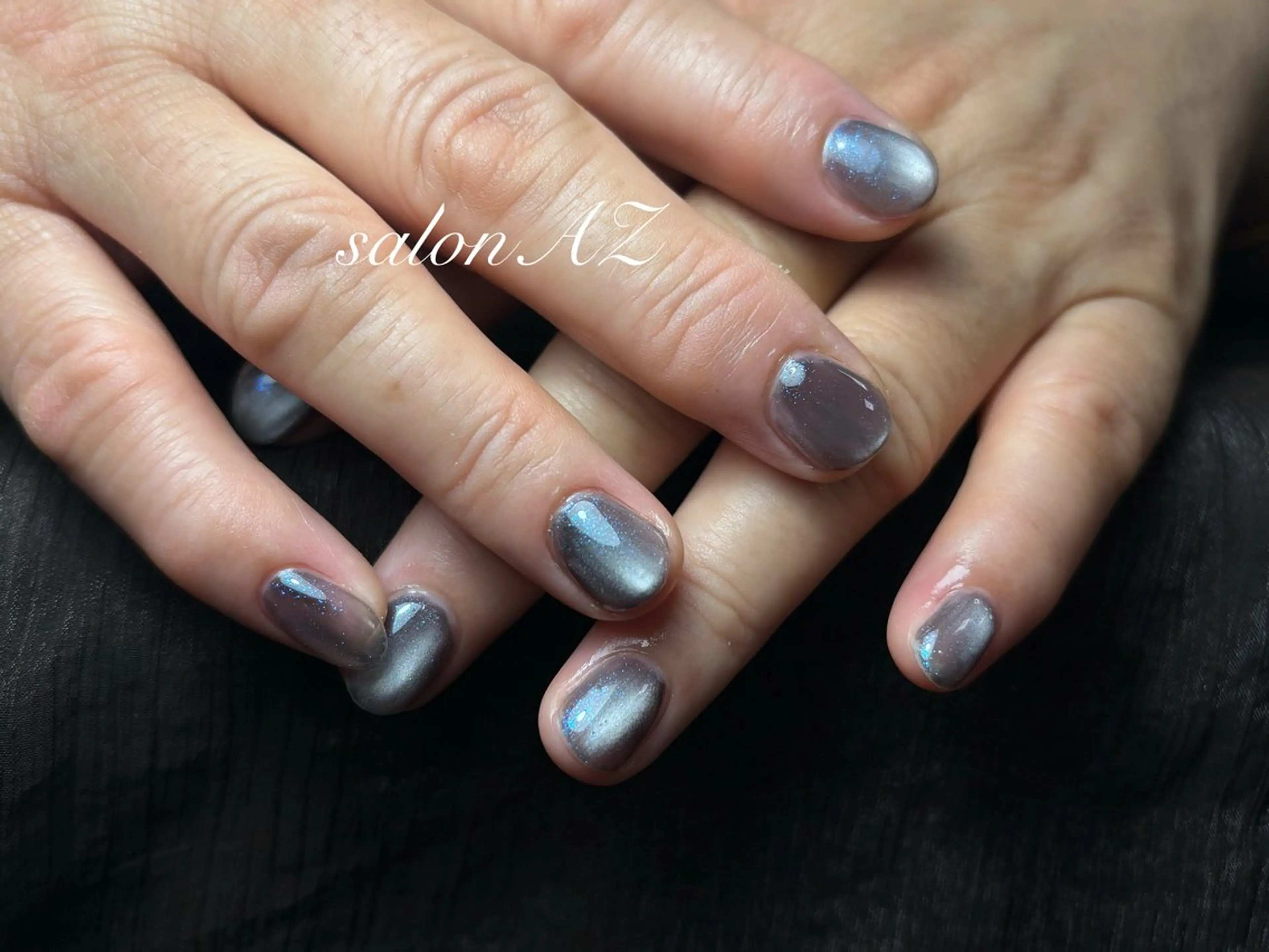 ネイル アートネイル 長さ出し フットネイル フレンチネイル ジェルネイル Salon  AZ所属・salon AZ jr．ネイリストのネイルデザイン