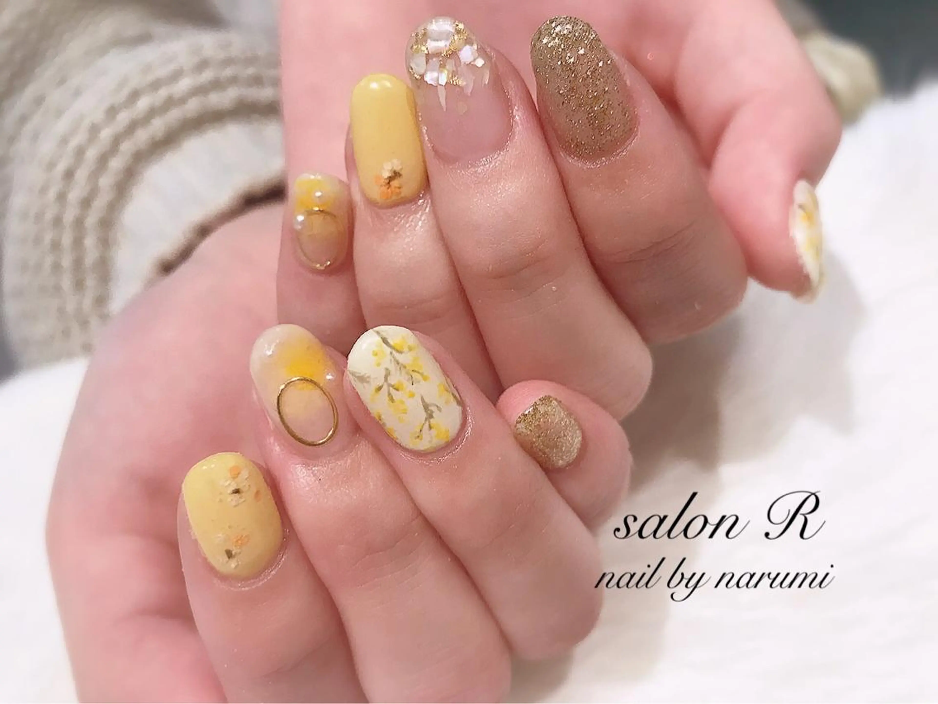 ネイル ハンドネイル Re Pearl～コーディネートサロン～ 市駅前店所属・NARUMI HYODOのネイルデザイン