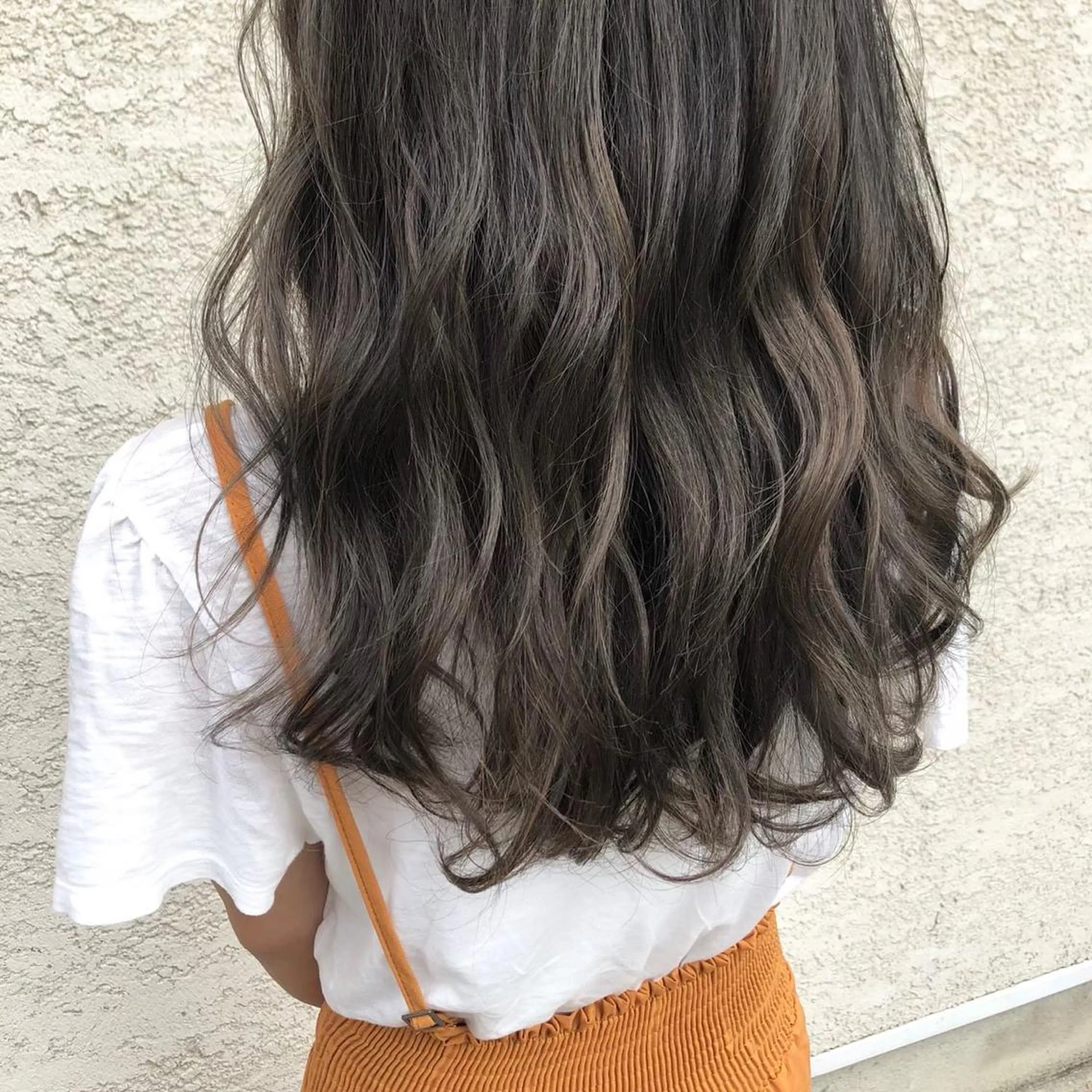 ロング カラー カット ヘアカラー トリートメント 中津/柔らかカラー/ ナガオ　イズミのヘアスタイル