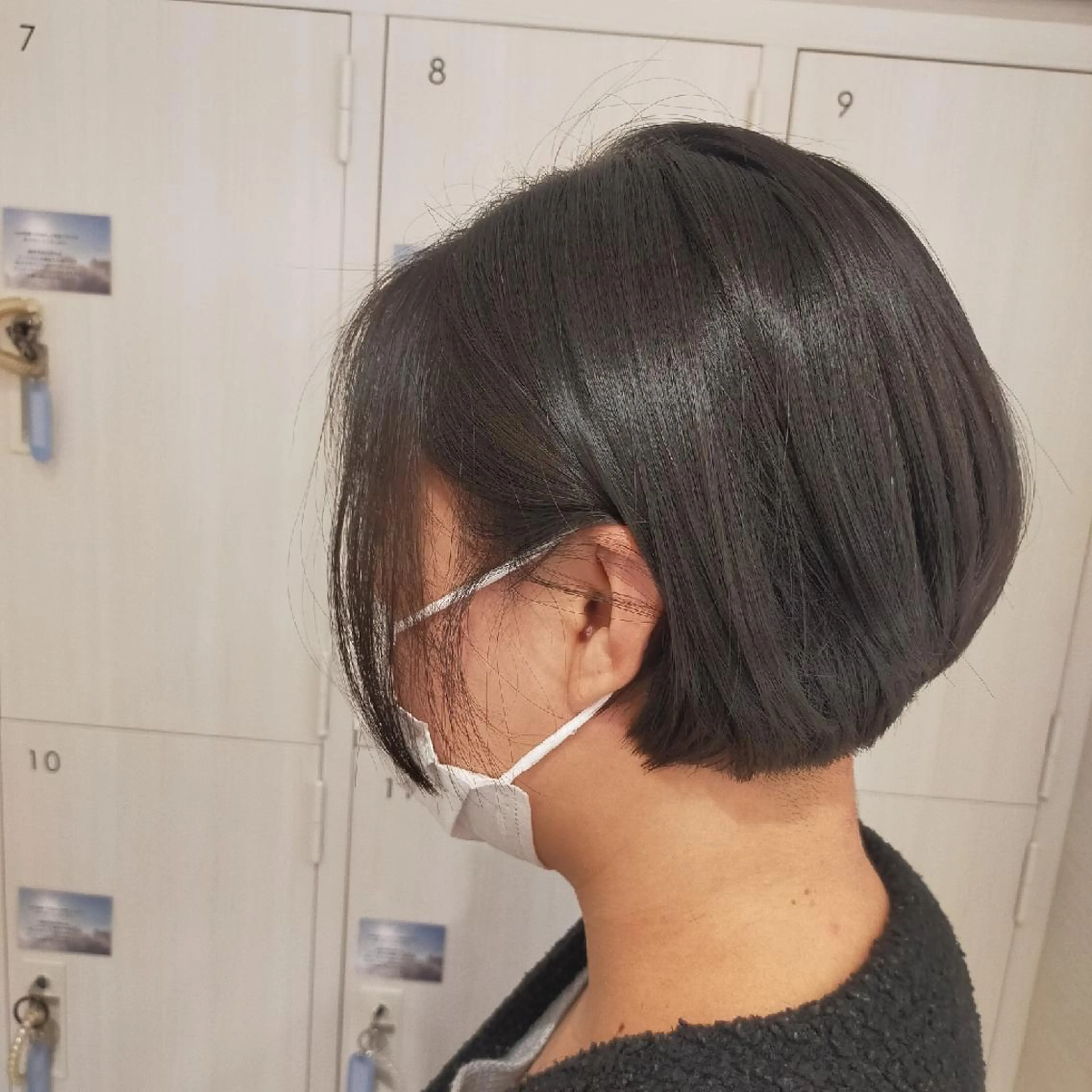 ショート 田中 瑞妃のヘアスタイル