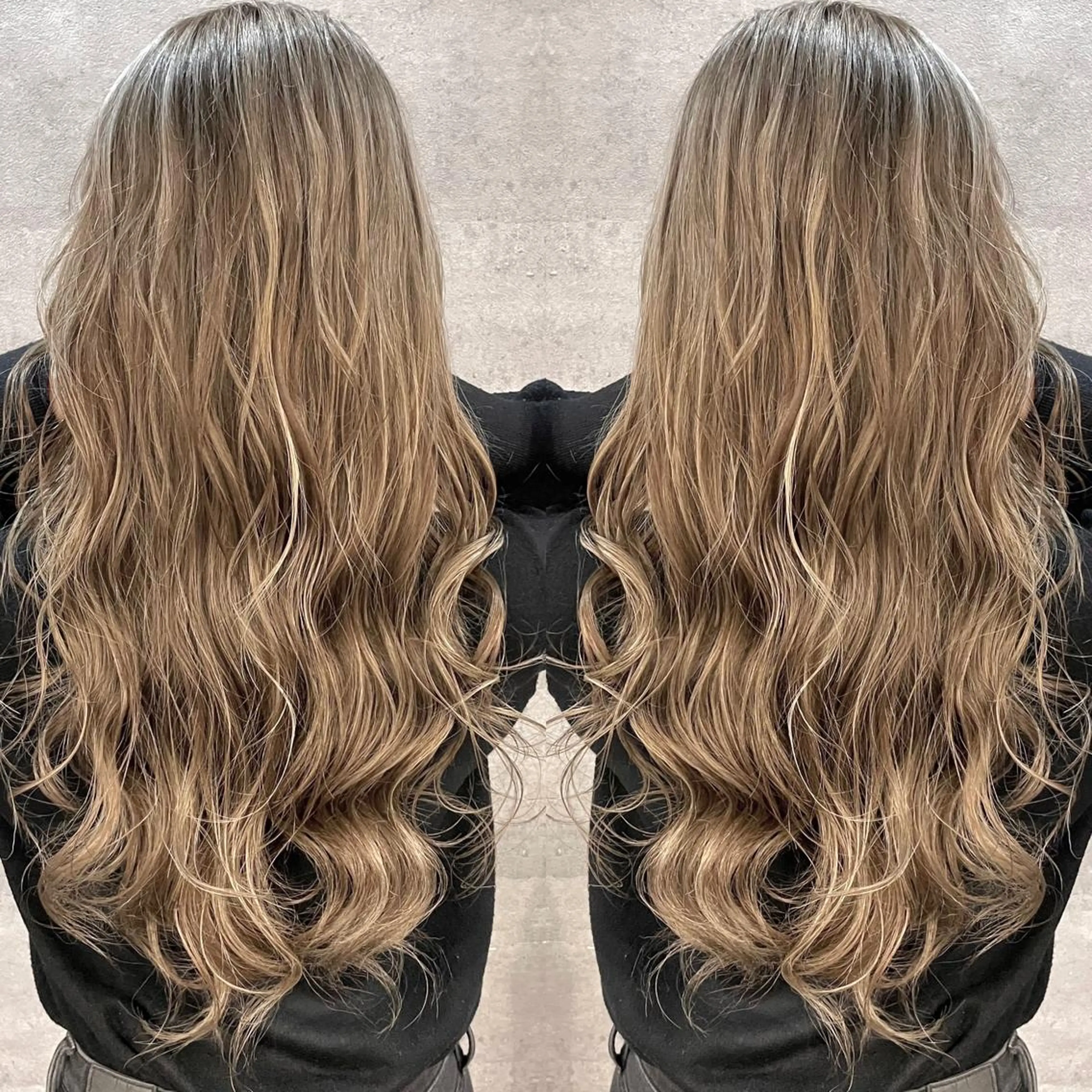 ロング カラー ハイライトカラー ハイライト MiL所属・✨ハイトーン✨ 濱田知孝のヘアスタイル